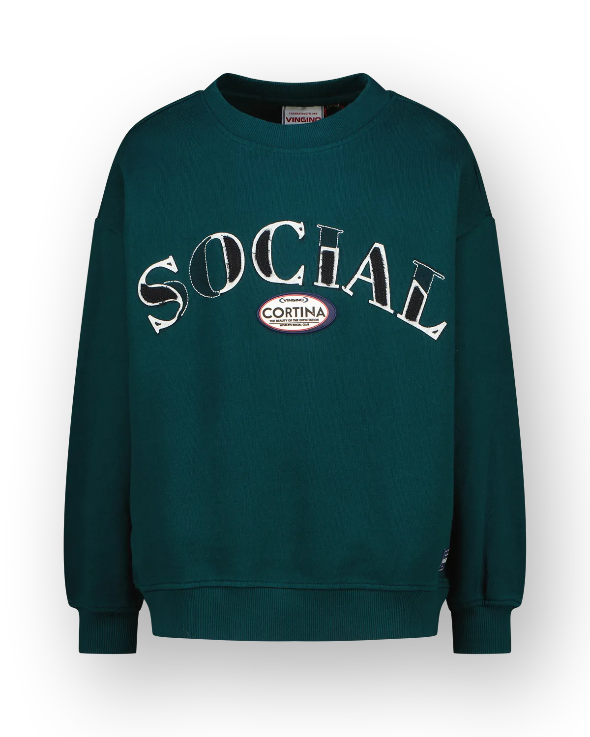 Jungen Sweatshirt Novan | Grün