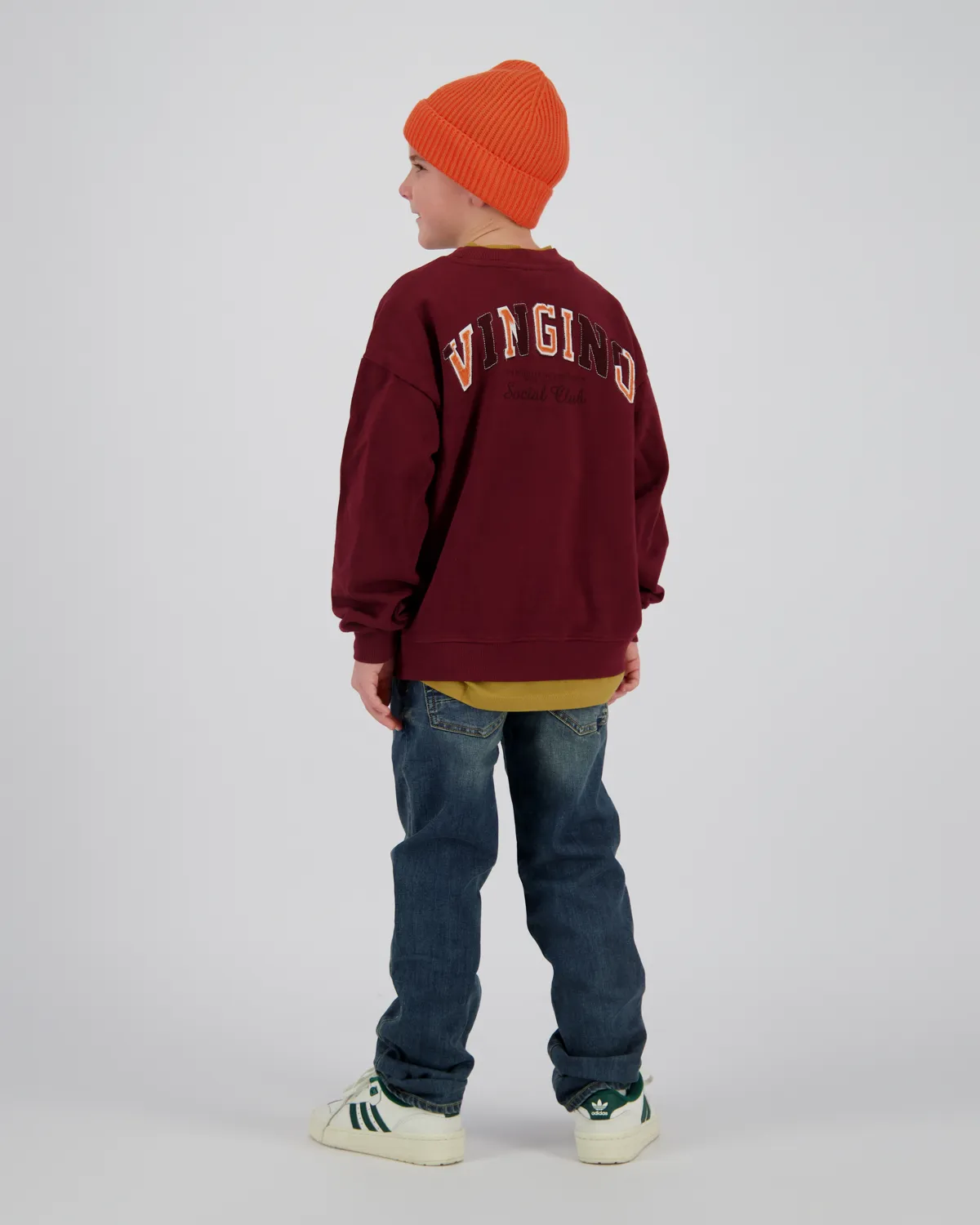 Jungen Sweatshirt Novan | Braun