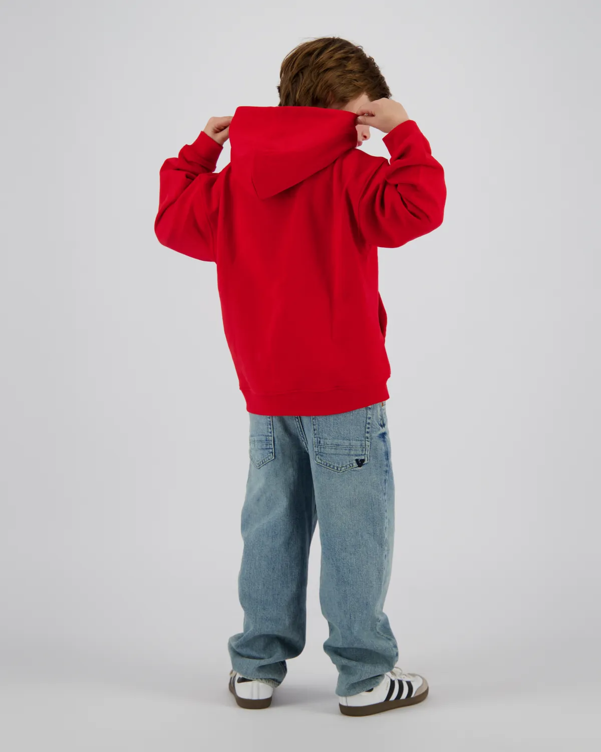 Jungen Sweatshirt Icon-hoody | Rot