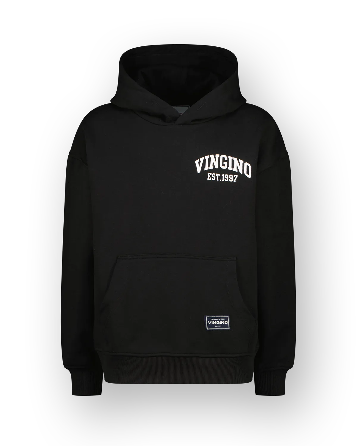 Jungen Sweatshirt Icon-hoody | Schwarz