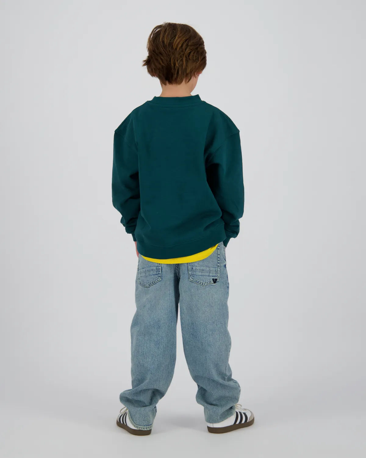 Jungen Sweatshirt Icon-crew | Grün