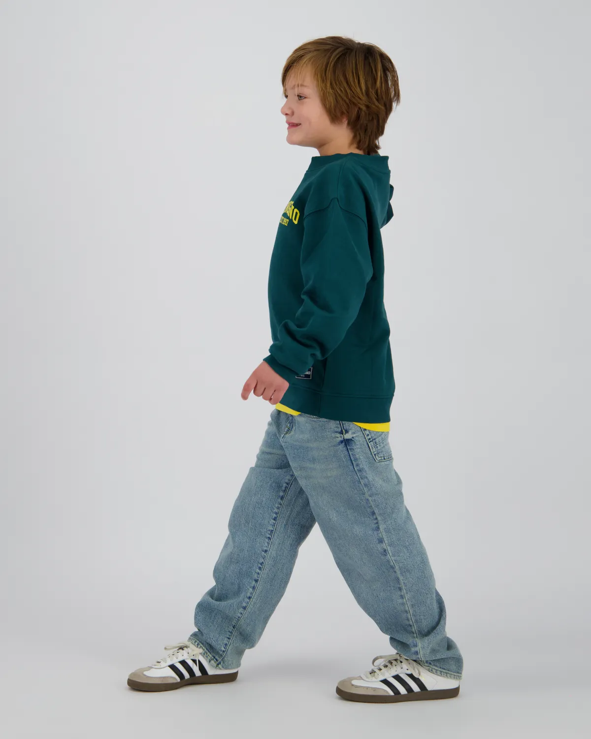 Jungen Sweatshirt Icon-crew | Grün