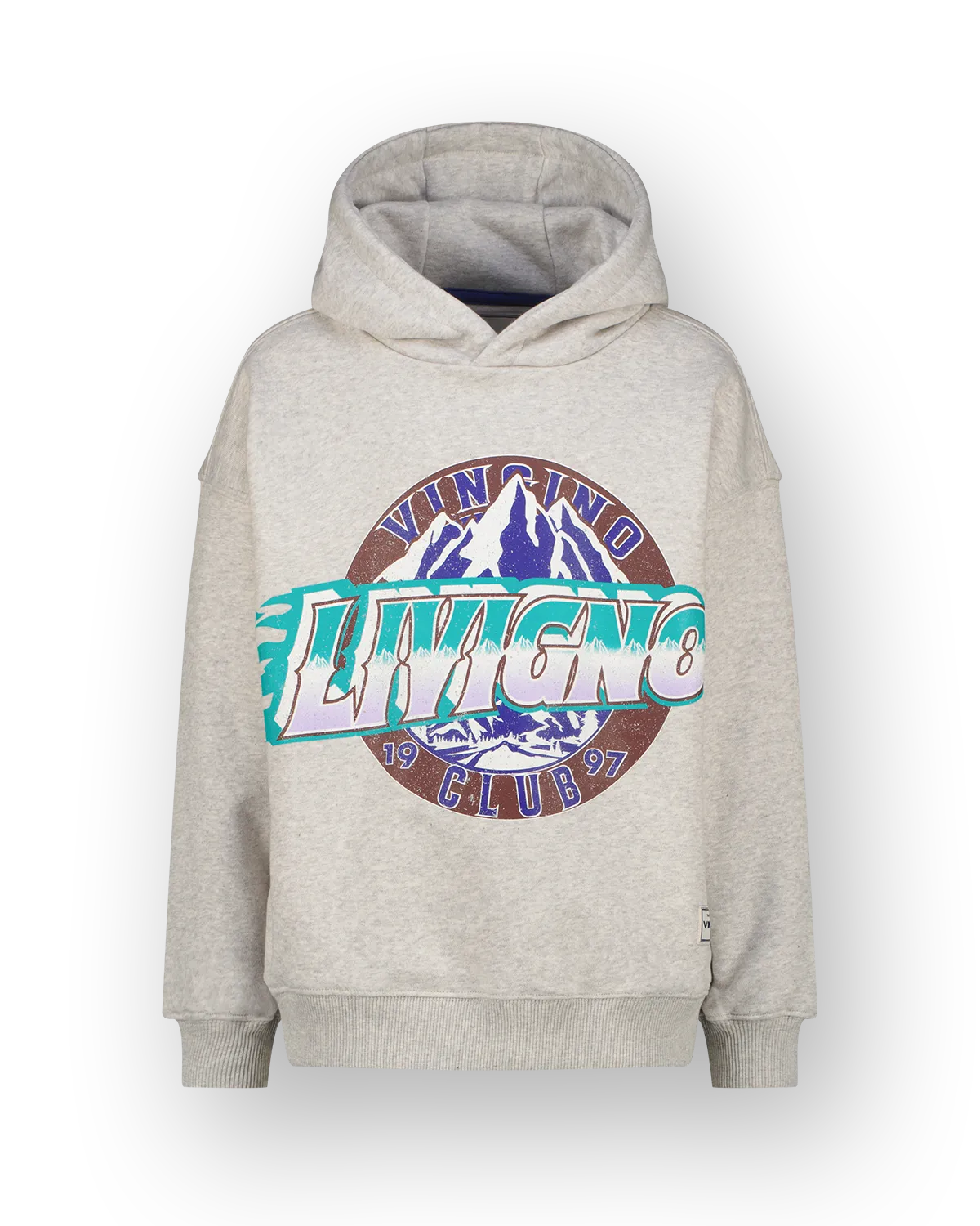 Jungen Kapuzenpullover Noldi | Grau