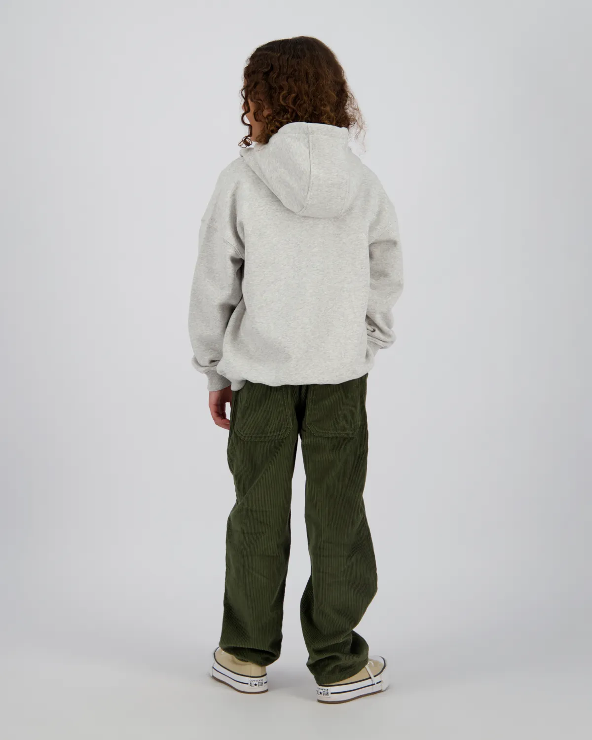 Jungen Kapuzenpullover Noldi | Grau