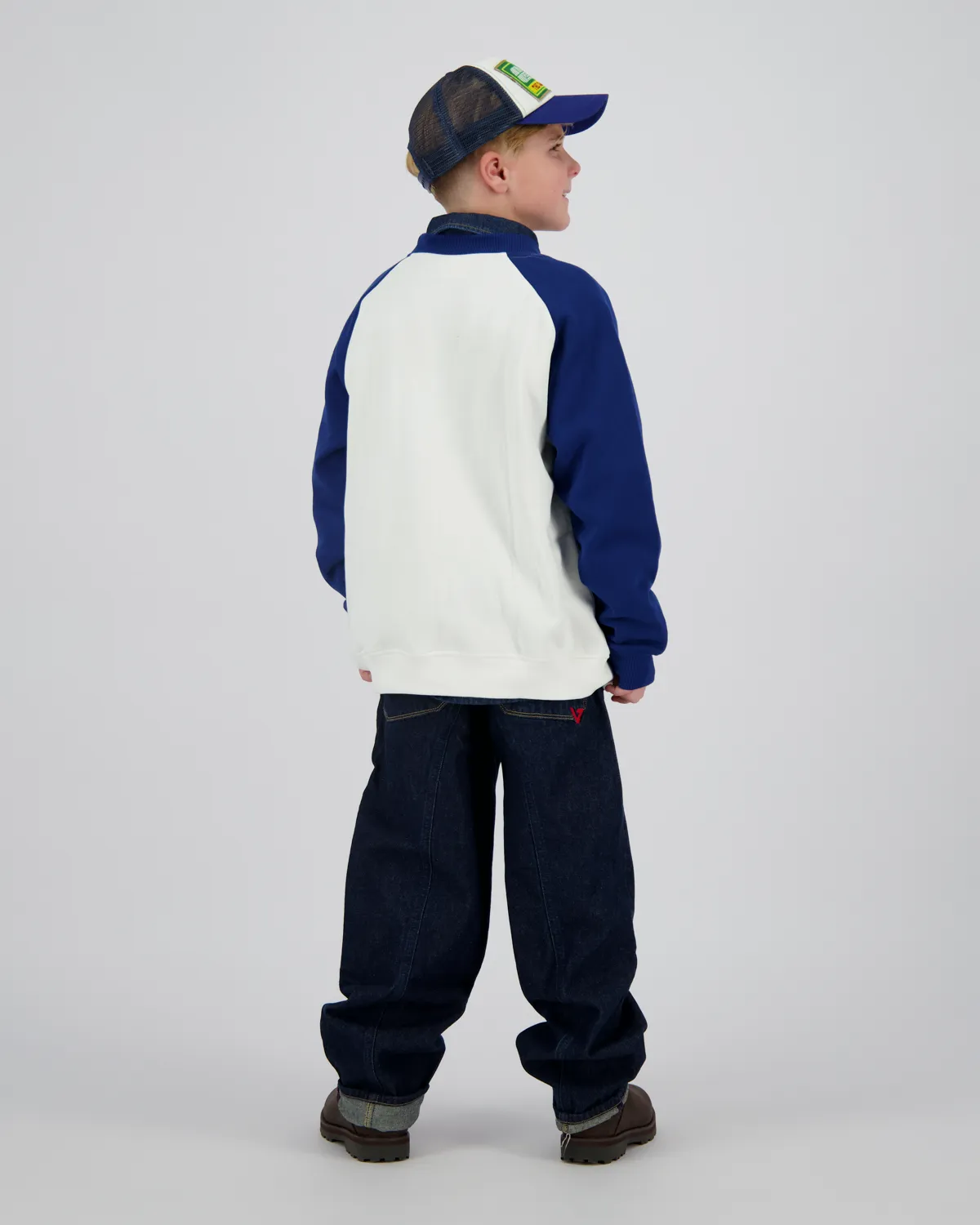Jungen Sweatshirt Nero | Weiß