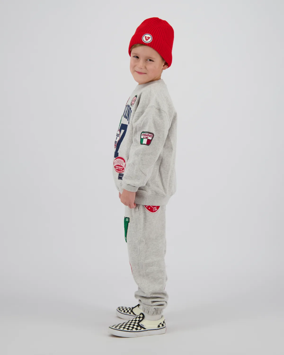 Jungen Regular Hose Santage | Grau