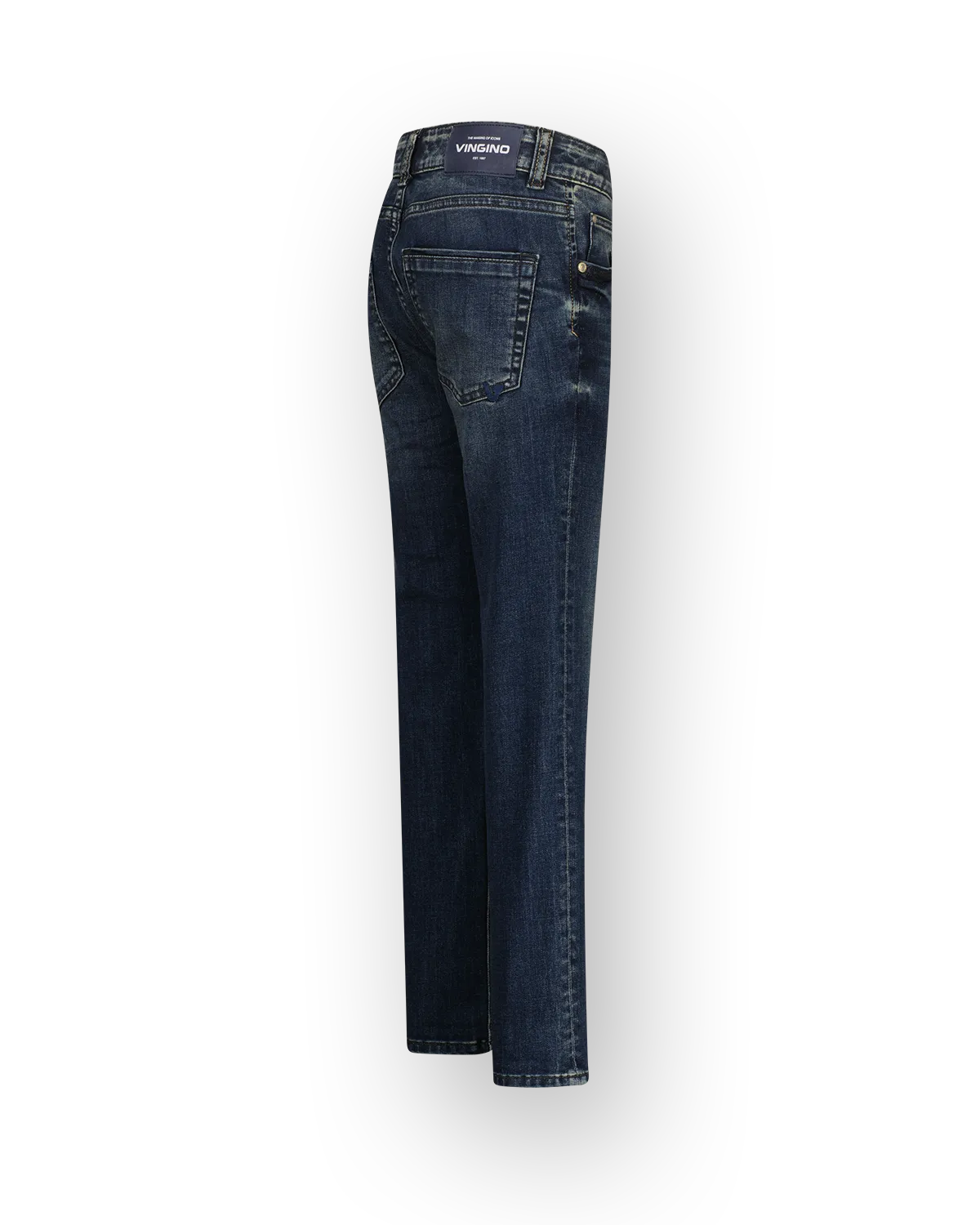 Jungen Slim Jeans Damian | Blau