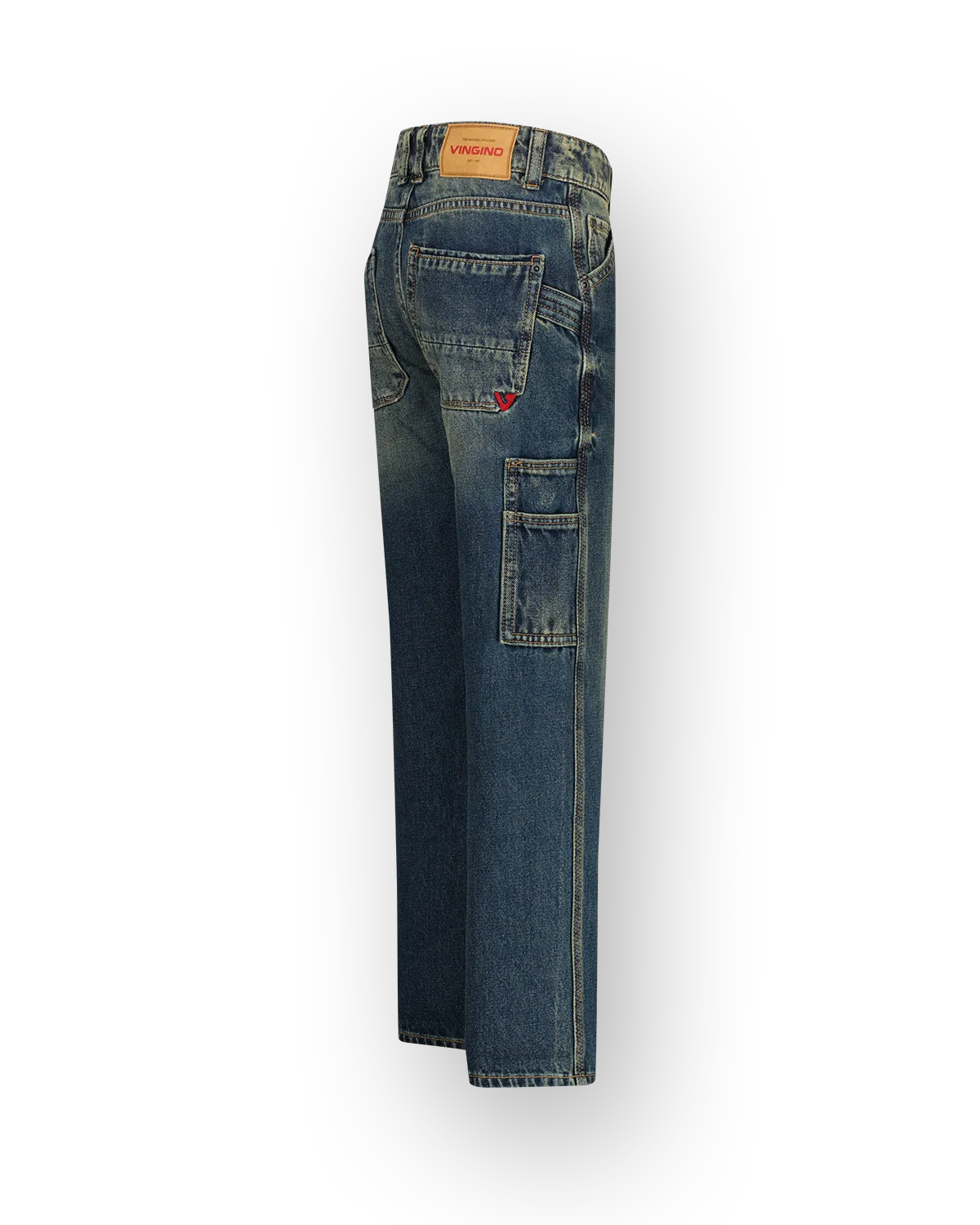 Jungen Straight Jeans Peppe | Blau