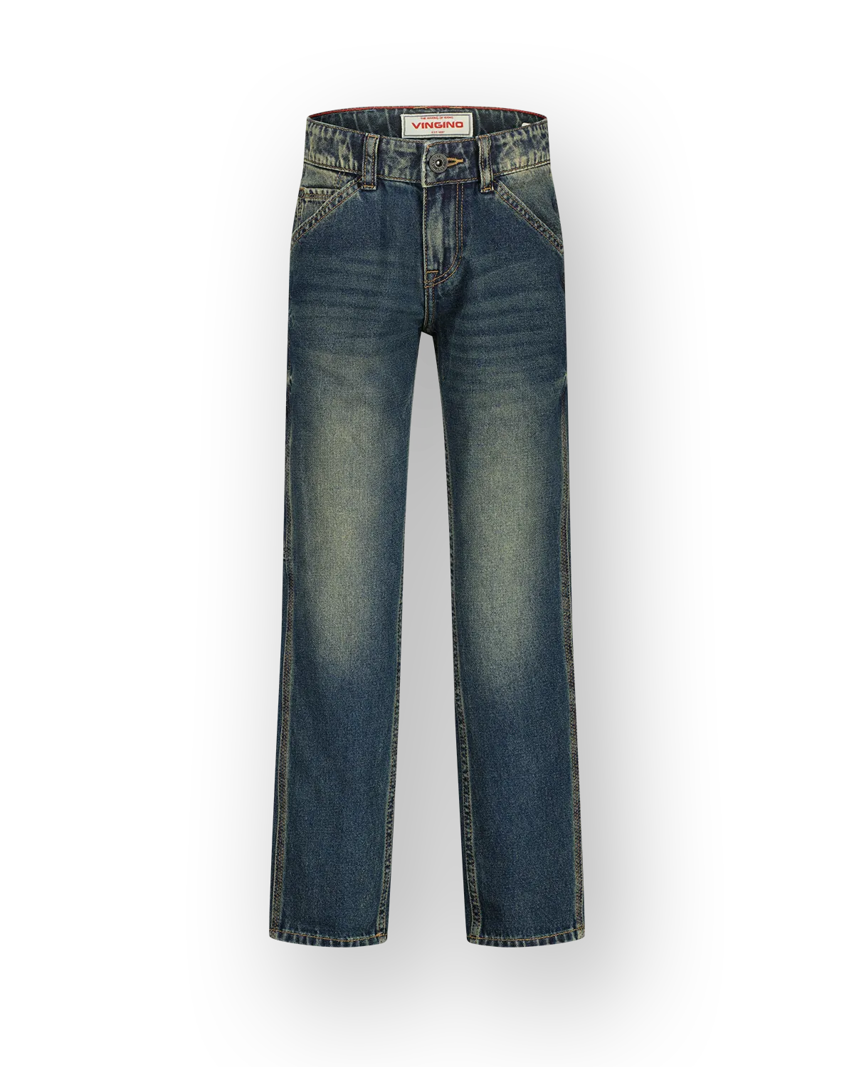 Jungen Straight Jeans Peppe | Blau