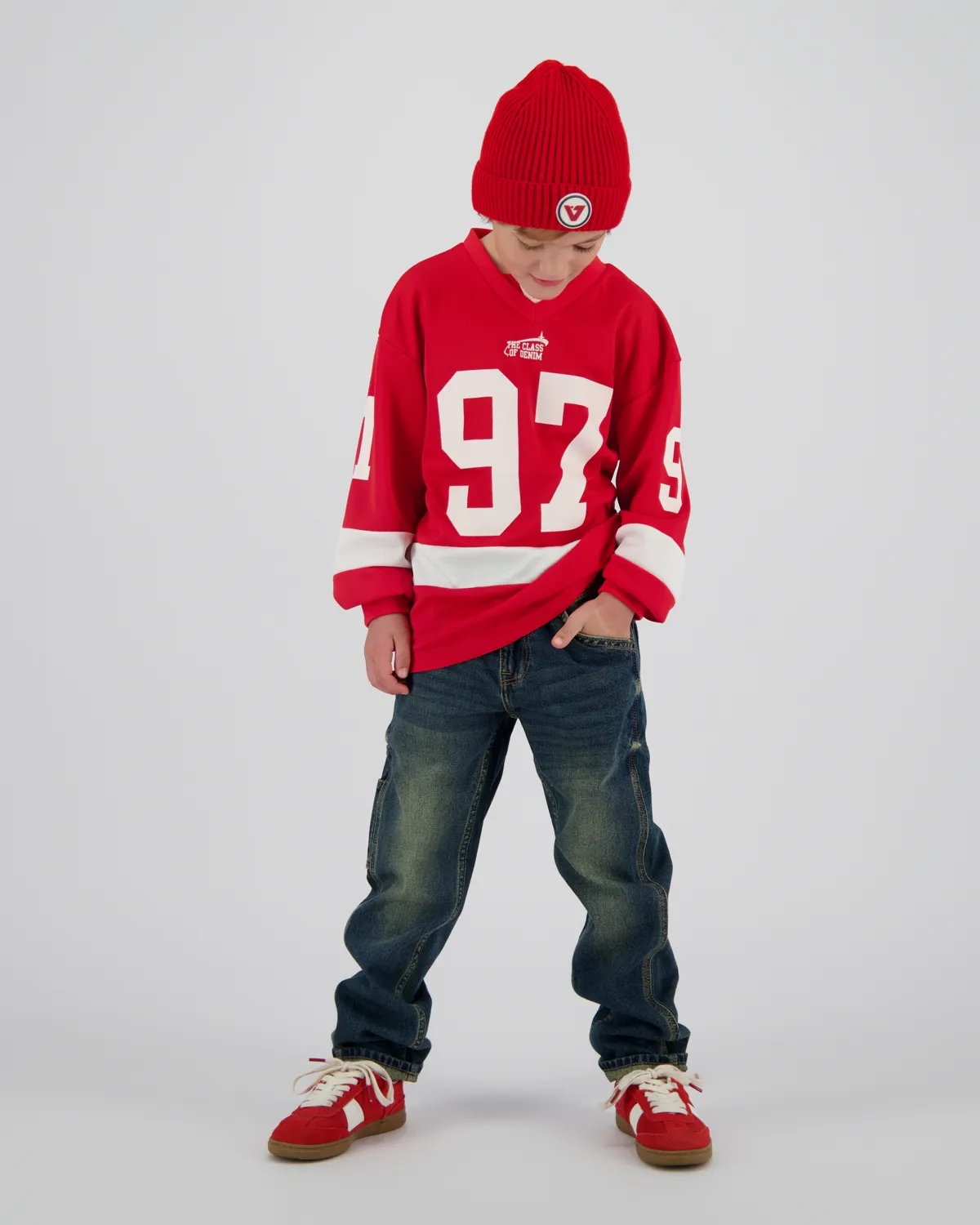 Jungen Straight Jeans Peppe | Blau