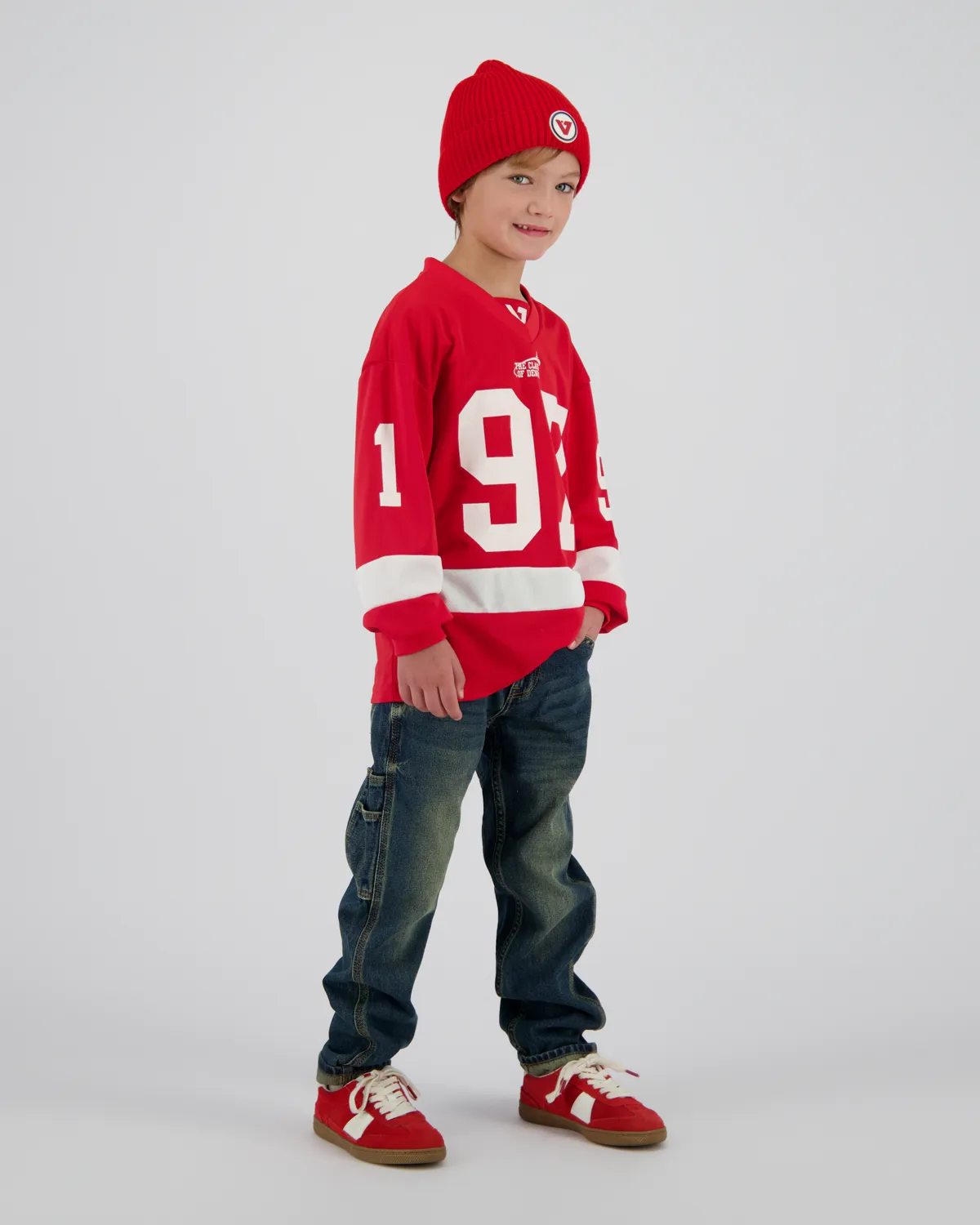 Jungen Straight Jeans Peppe | Blau