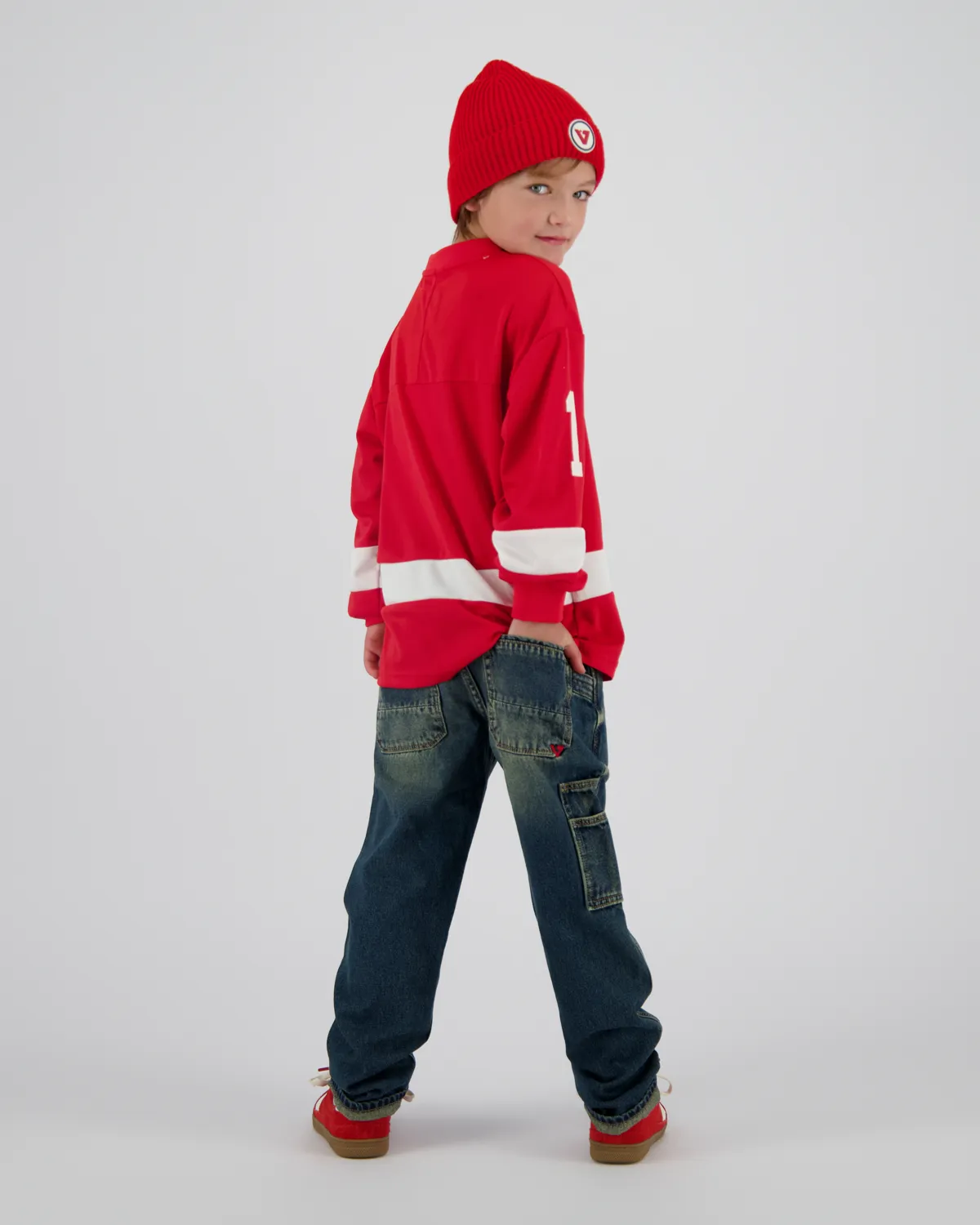 Jungen Straight Jeans Peppe | Blau