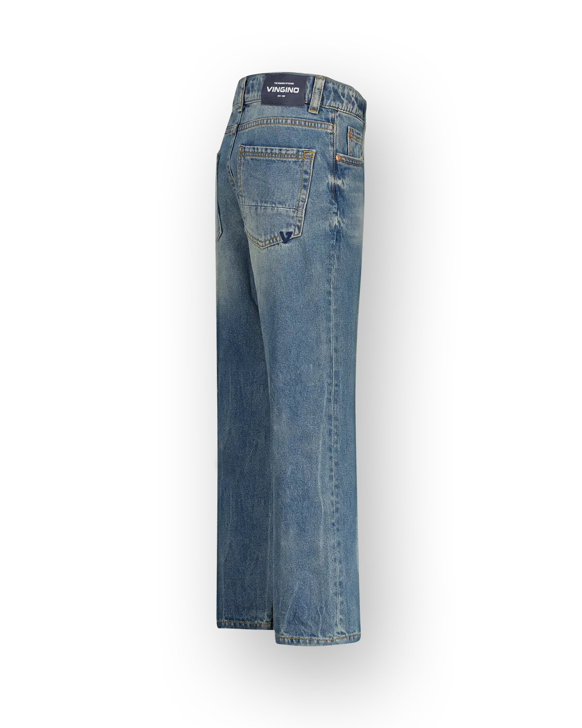 Jungen Relaxed Jeans Gino | Blau