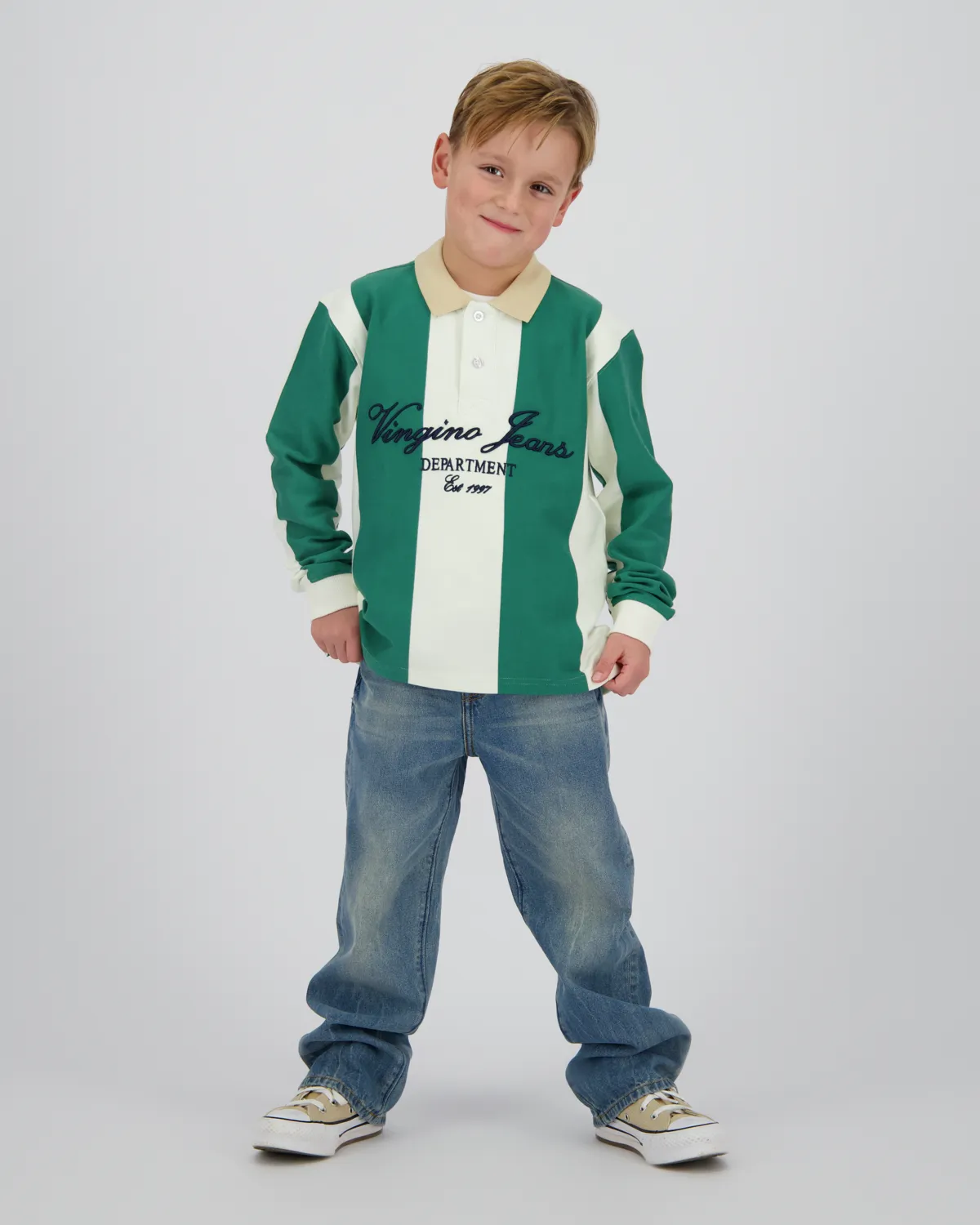 Jungen Relaxed Jeans Gino | Blau