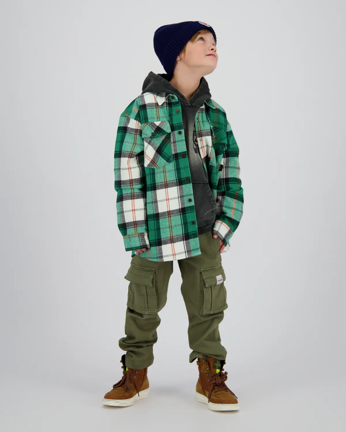 Jungen Loose Jeans Claudio | Grün