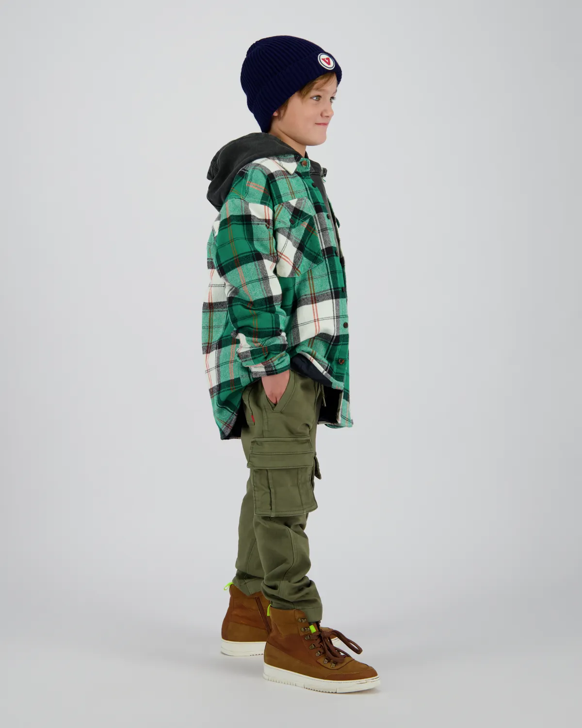 Jungen Loose Jeans Claudio | Grün