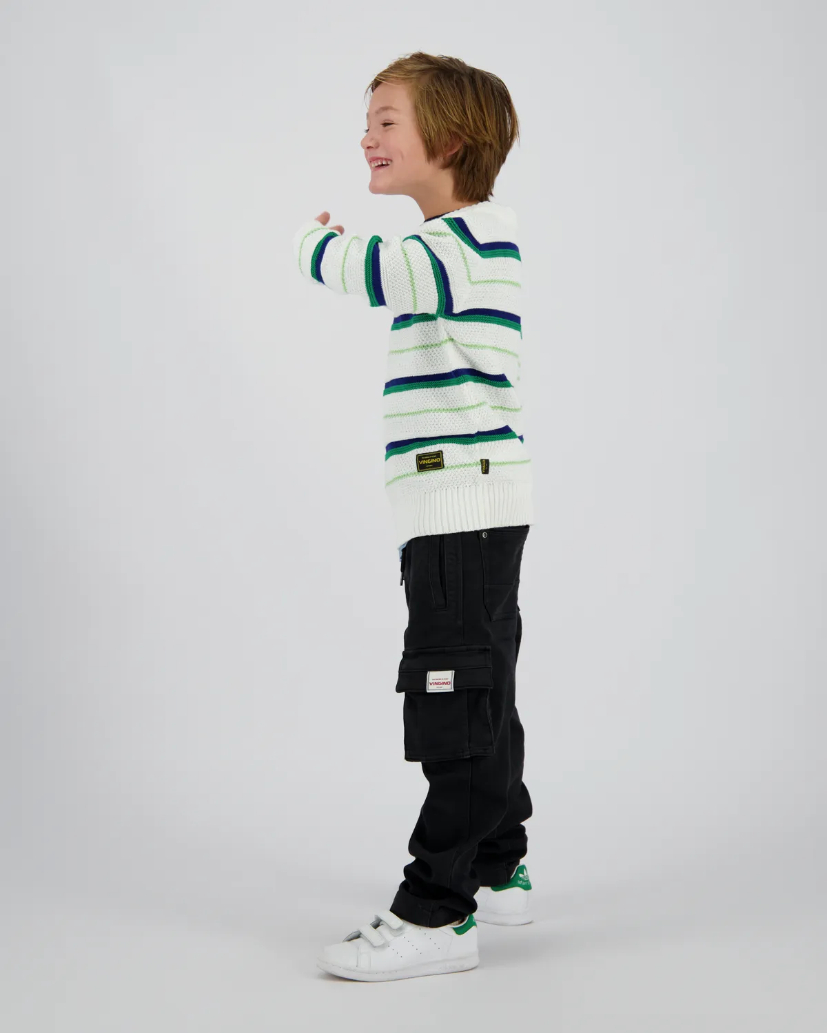 Jungen Loose Jeans Claudio | Schwarz