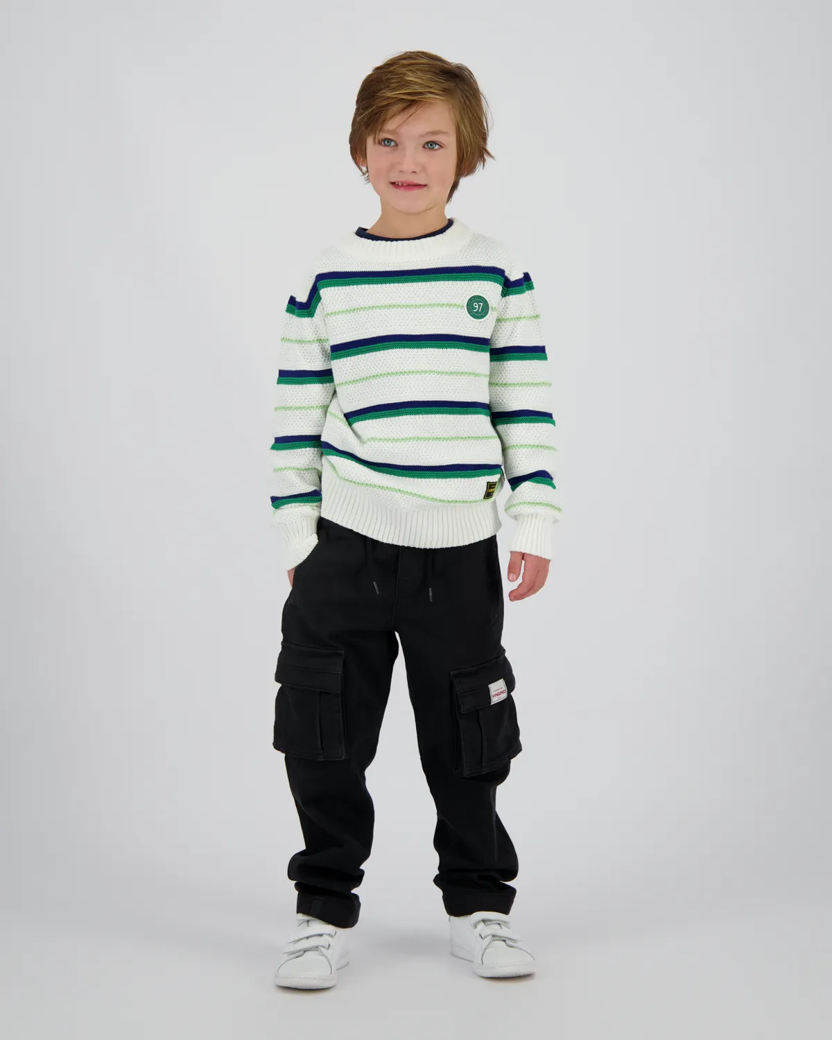 Jungen Loose Jeans Claudio | Schwarz