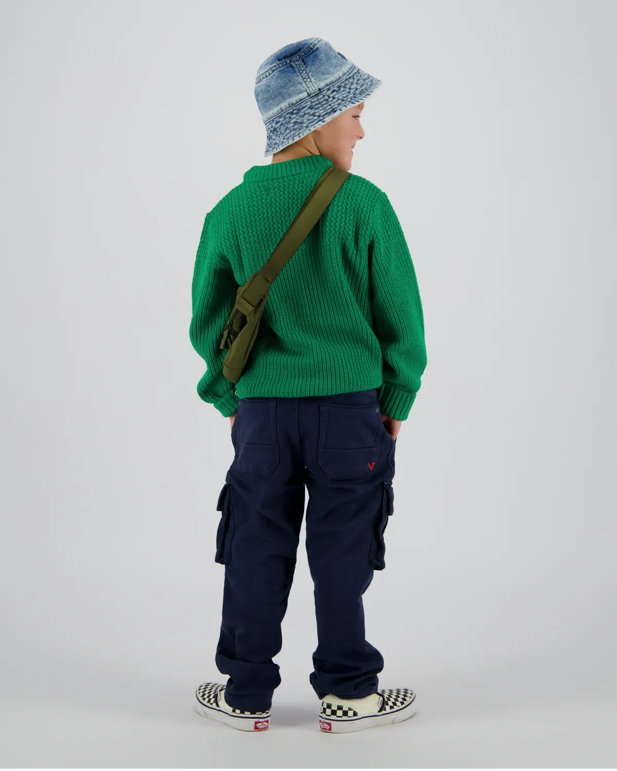 Jungen Loose Jeans Claudio | Schwarz