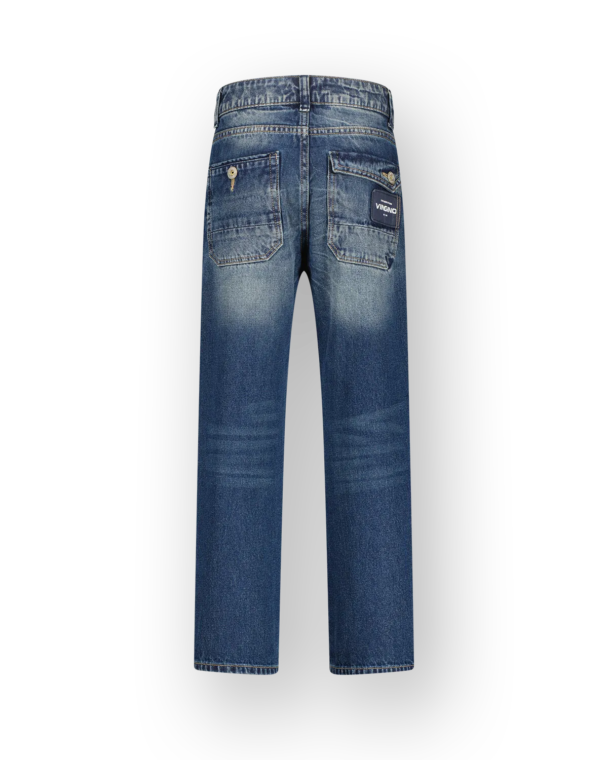 Jungen Relaxed Jeans Gio | Blau