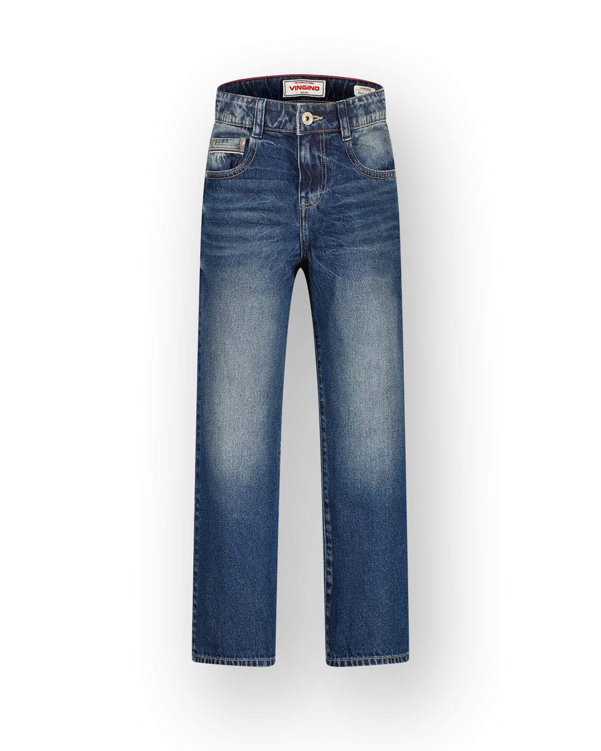 Jungen Relaxed Jeans Gio | Blau