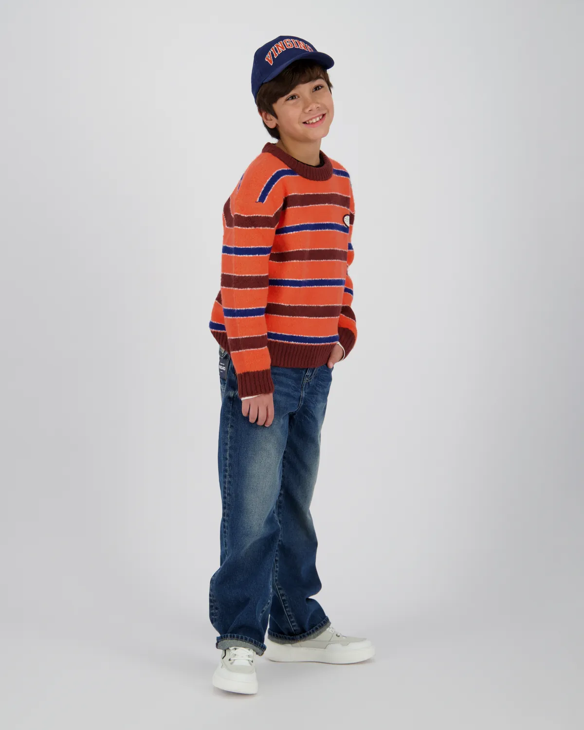 Jungen Relaxed Jeans Gio | Blau