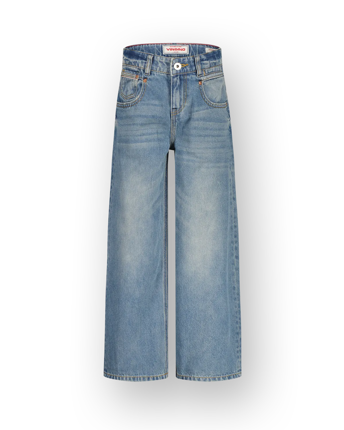 Jungen Super baggy Jeans Luca | Blau