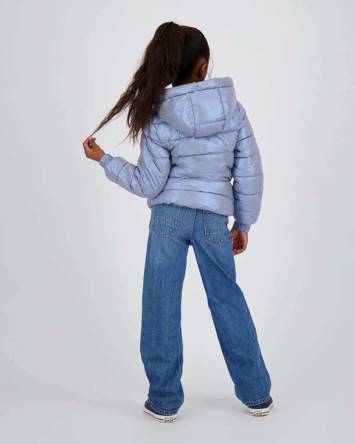 Mädchen Hooded Jacke Tianna | Blau