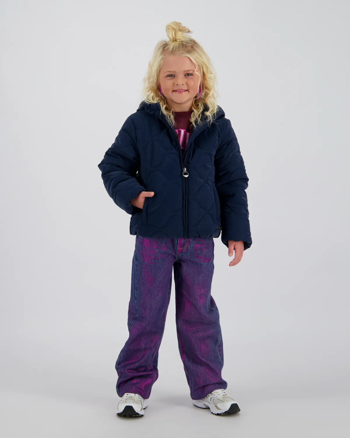 Mädchen Hooded Jacke Tanije | Blau
