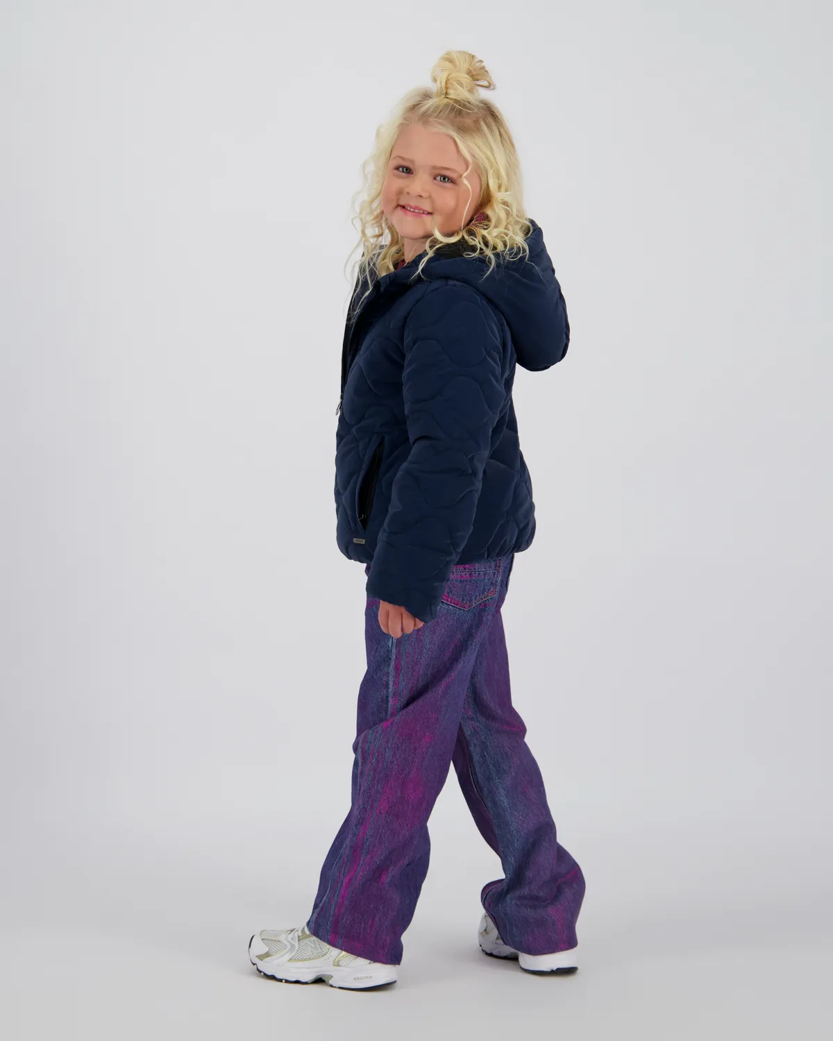 Mädchen Hooded Jacke Tanije | Blau
