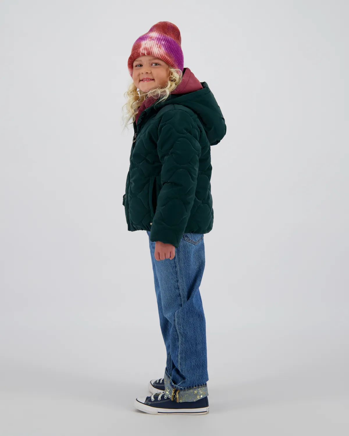 Mädchen Hooded Jacke Tanije | Grün