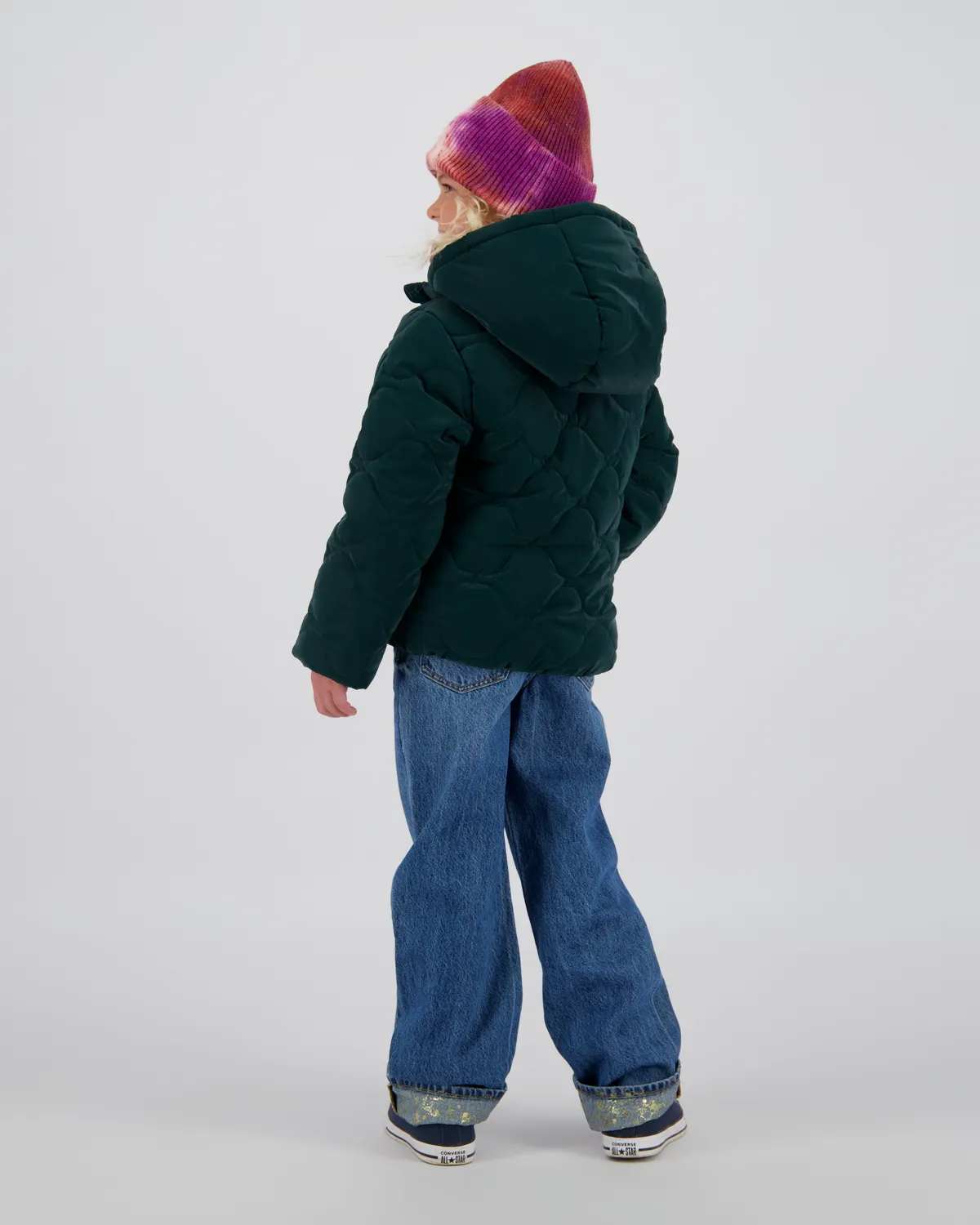 Mädchen Hooded Jacke Tanije | Grün