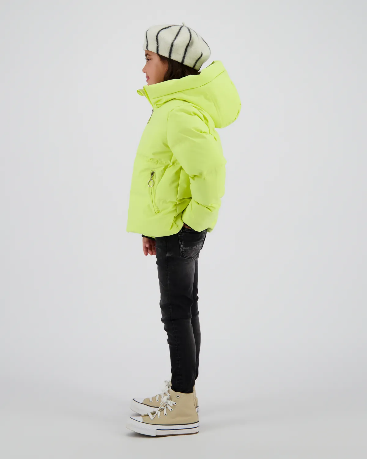 Mädchen Hooded Jacke Tezia | Grün