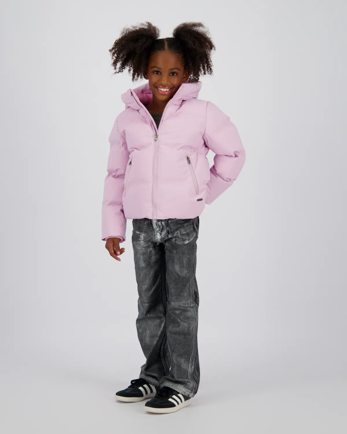 Mädchen Hooded Jacke Tezia | Lila