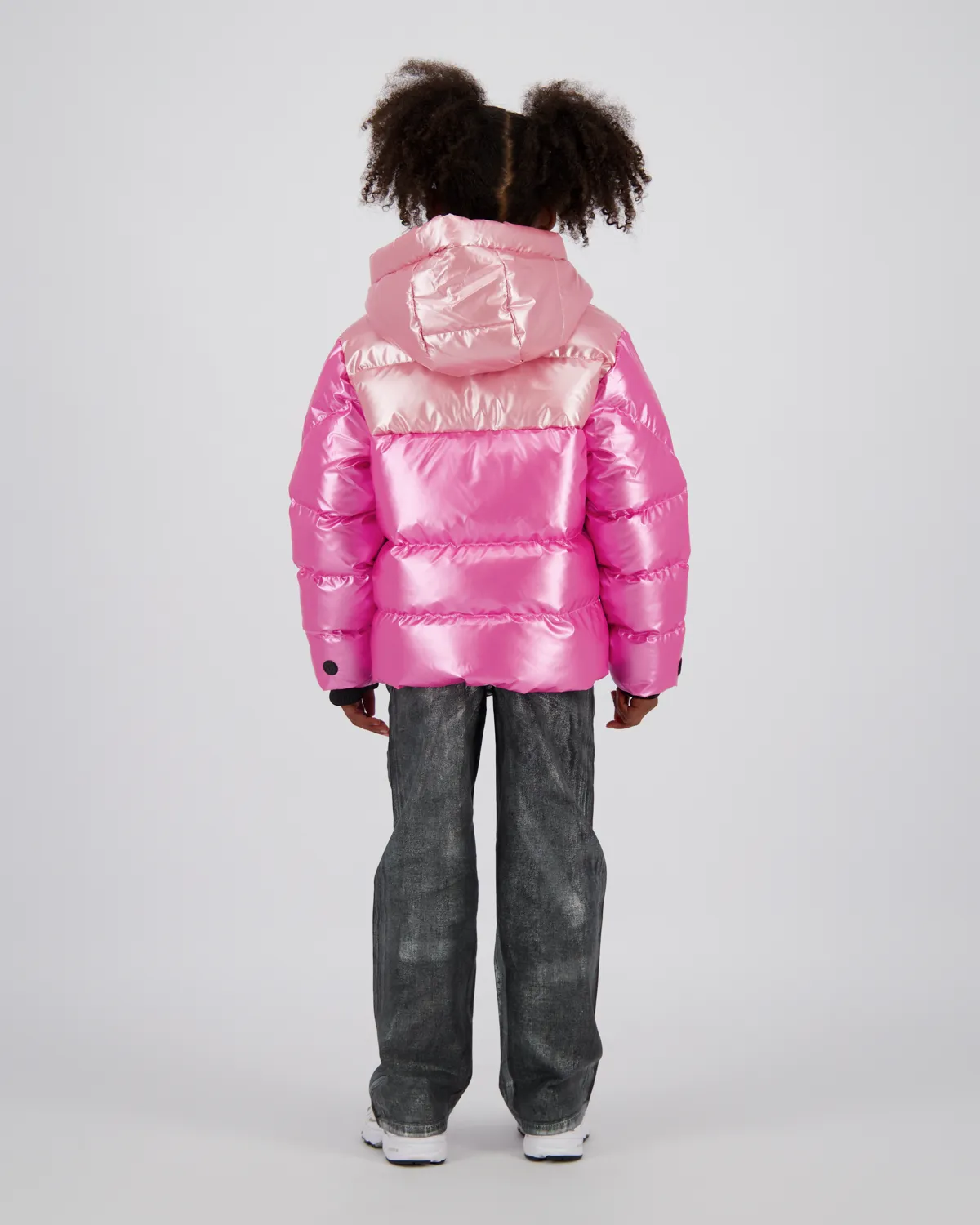 Mädchen Hooded Jacke Toly | Schwarz