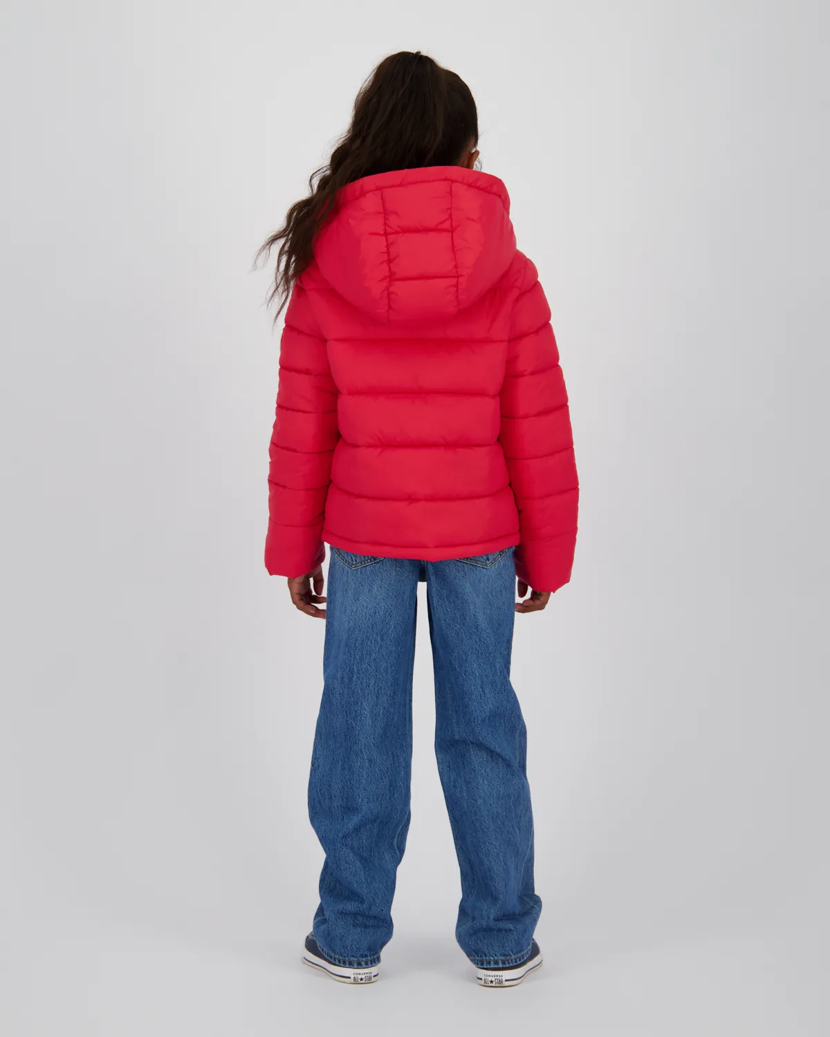 Mädchen Hooded Jacke Tiena | Rot