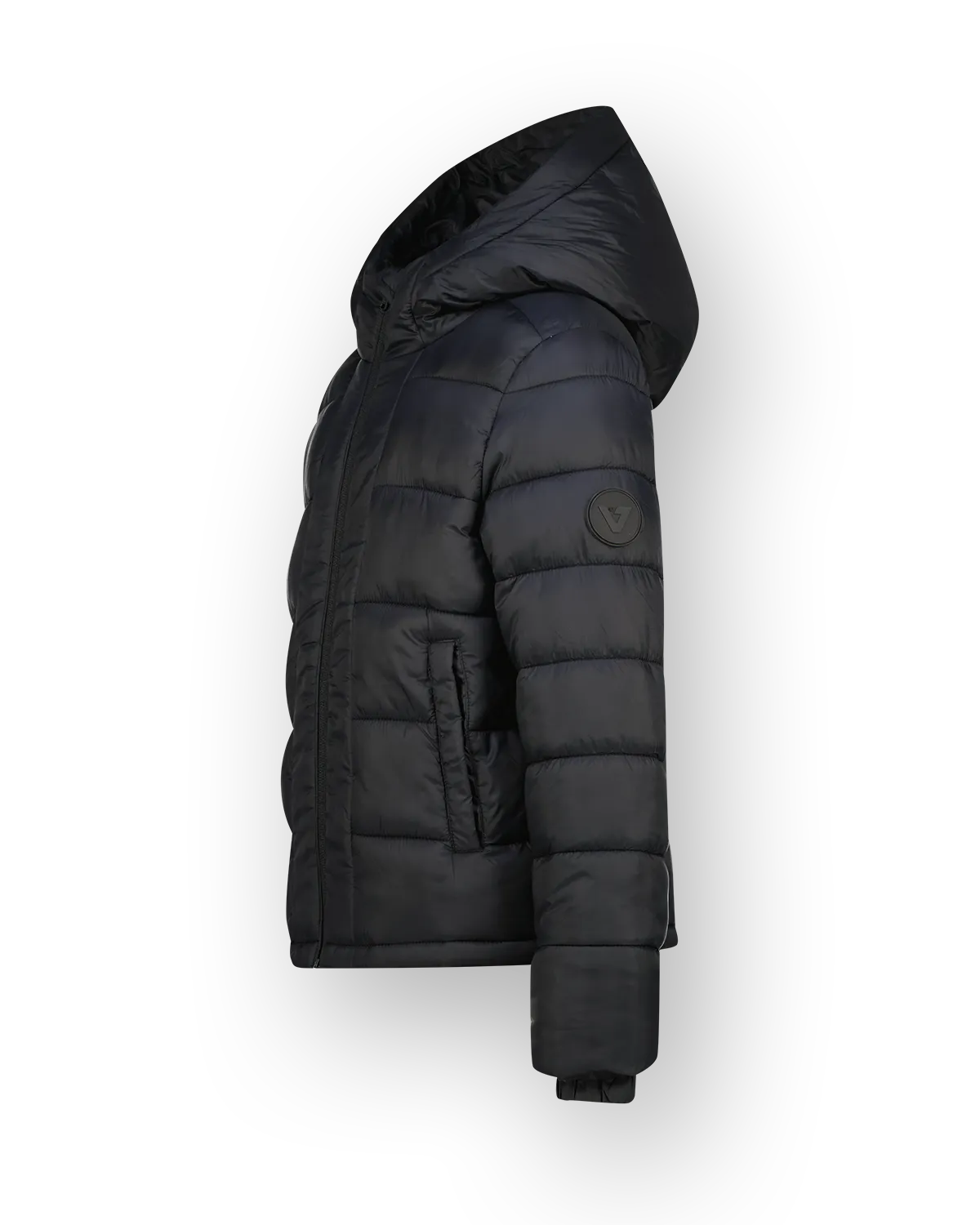 Mädchen Hooded Jacke Tiena | Schwarz