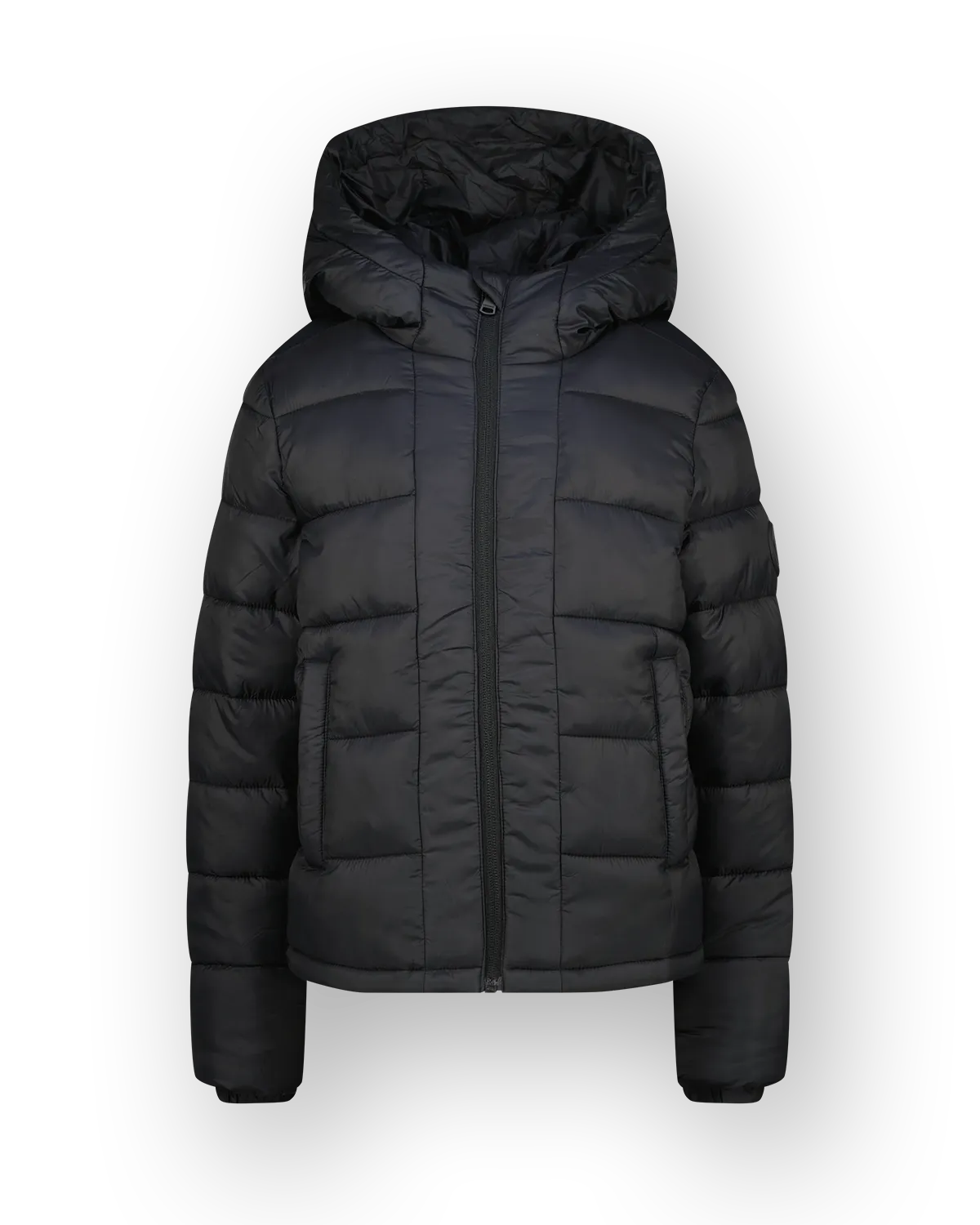 Mädchen Hooded Jacke Tiena | Schwarz