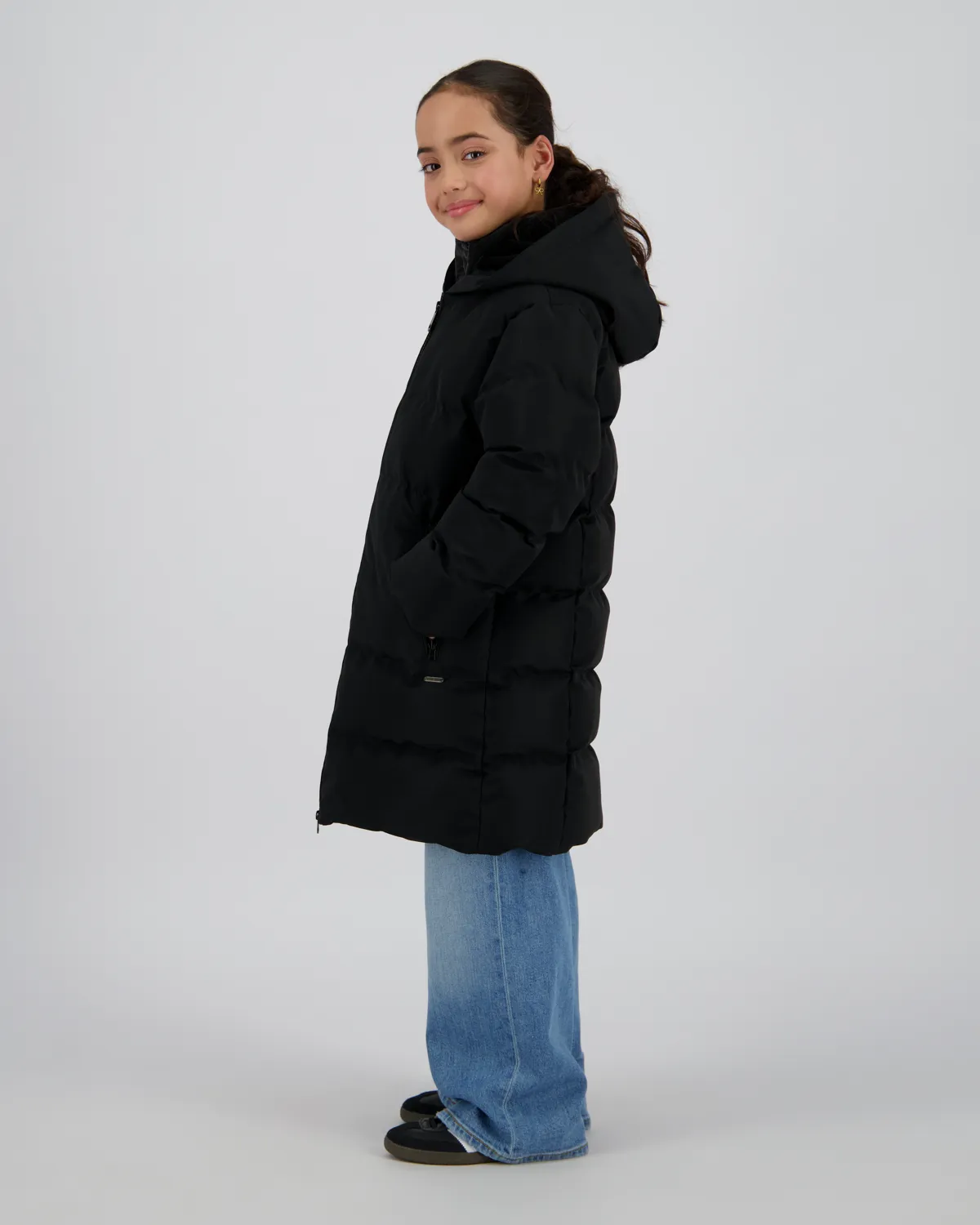 Mädchen Jacke Tanja | Schwarz