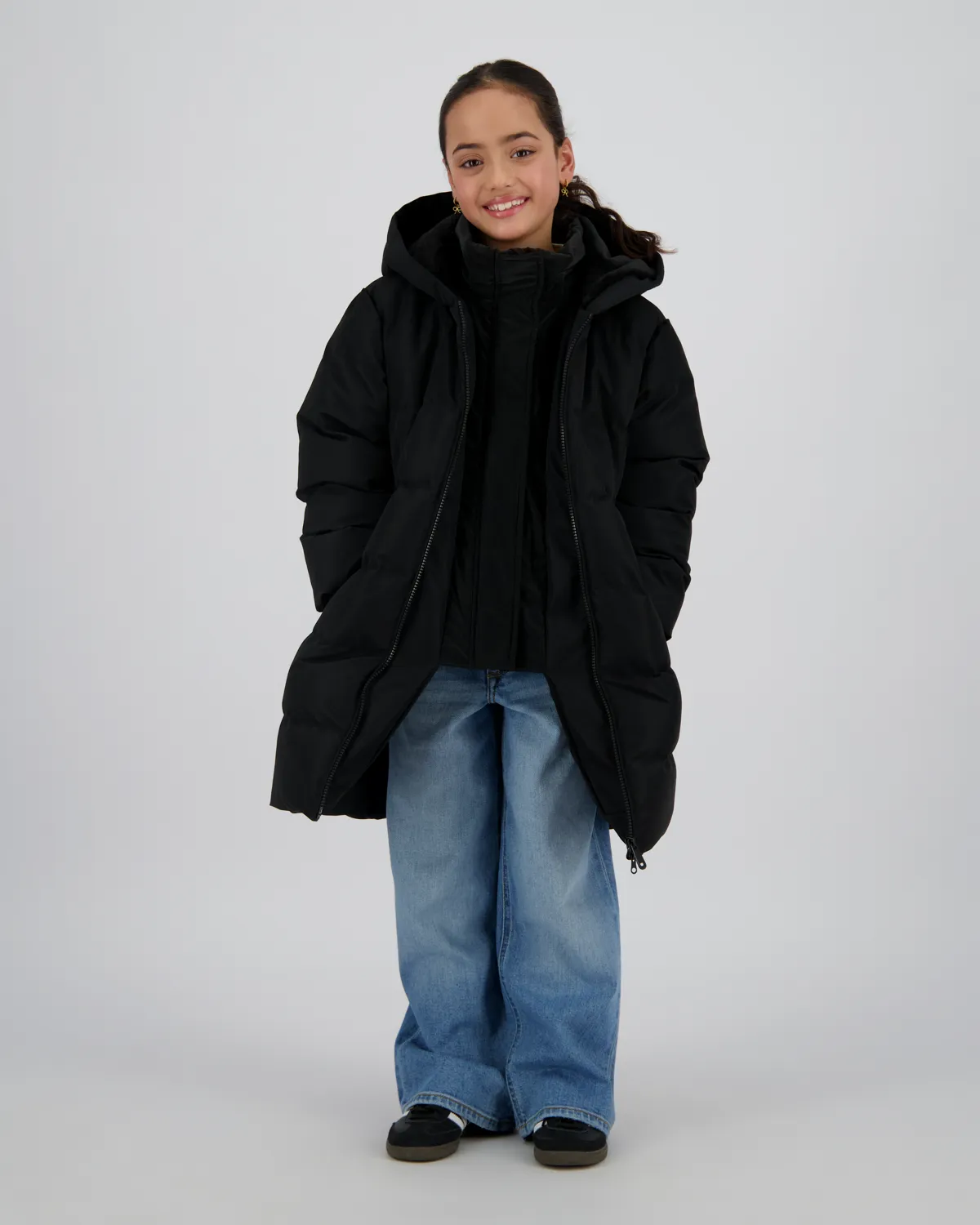 Mädchen Jacke Tanja | Schwarz