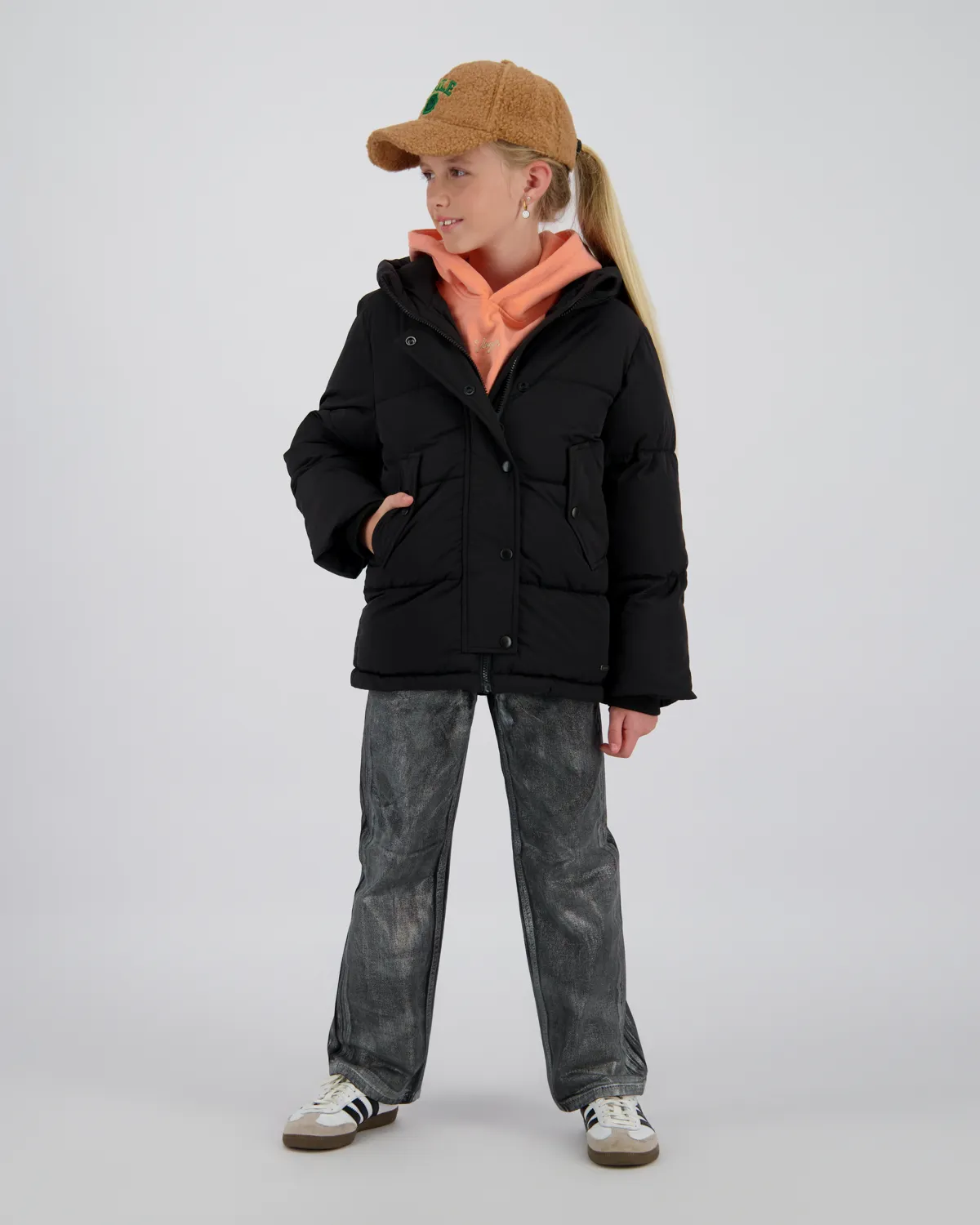 Mädchen Jacke Tossa | Schwarz