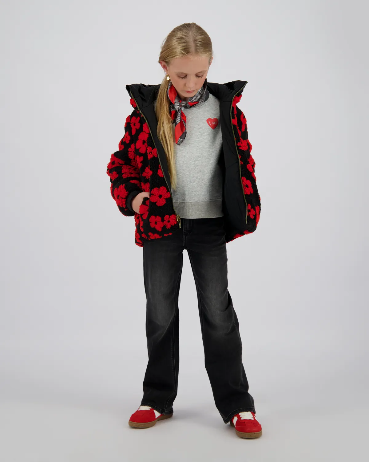 Mädchen Jacke Tara | Schwarz