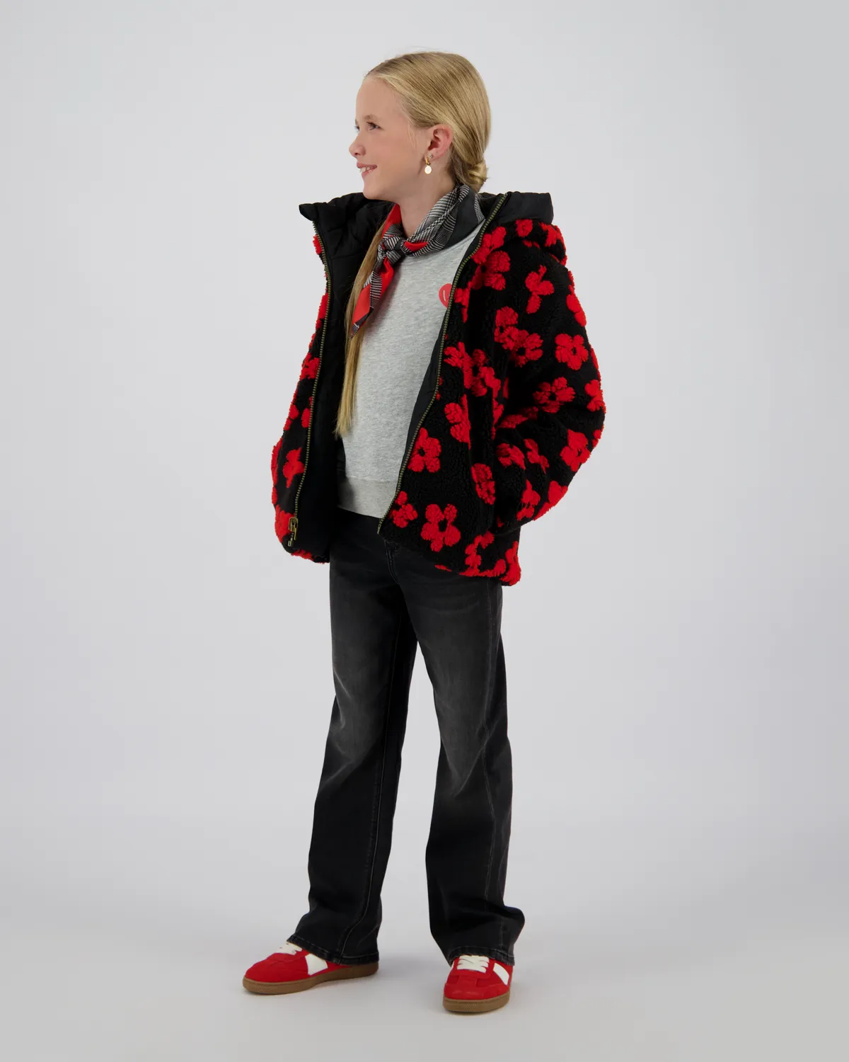 Mädchen Jacke Tara | Schwarz