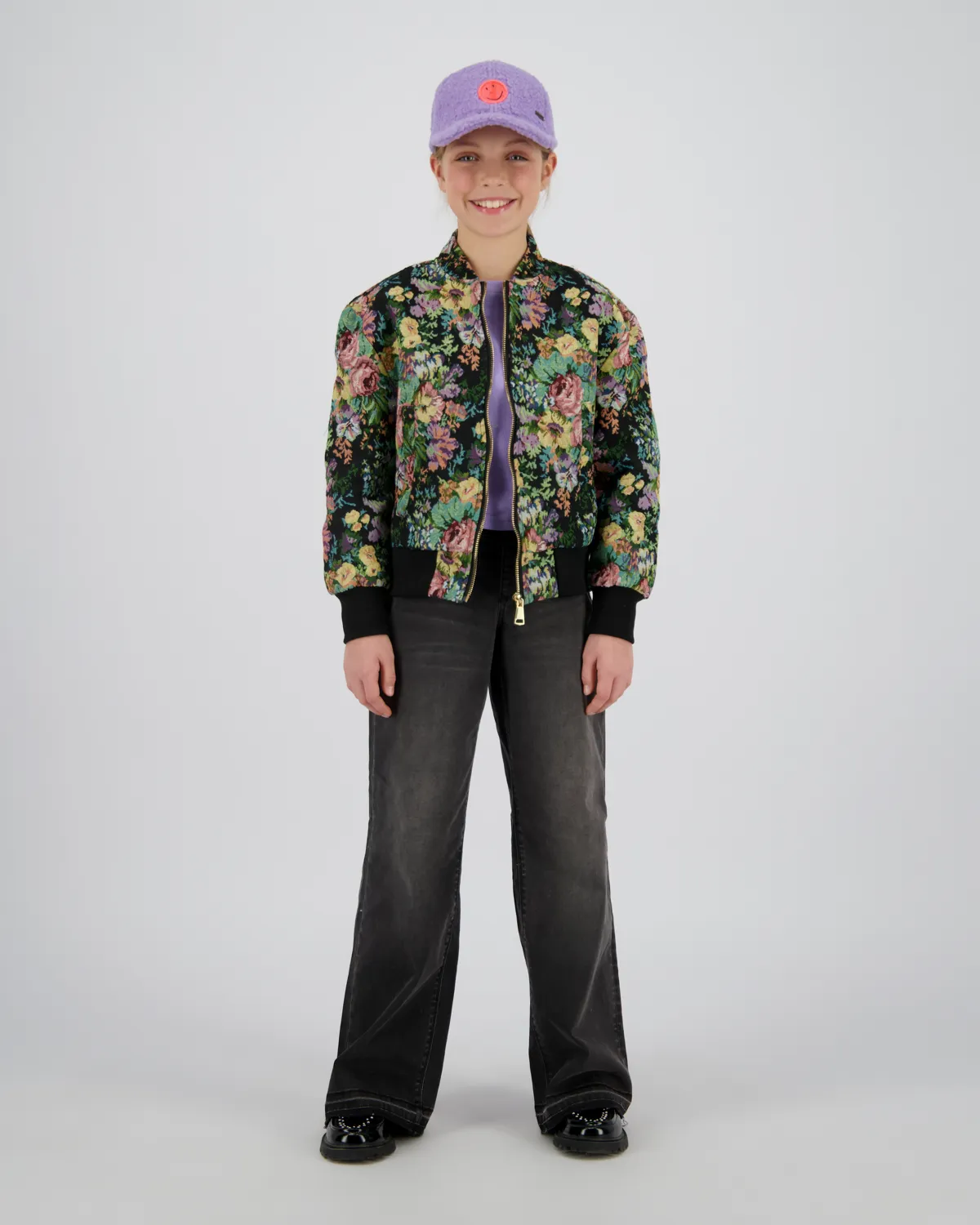 Mädchen Jacke Teloua | Schwarz