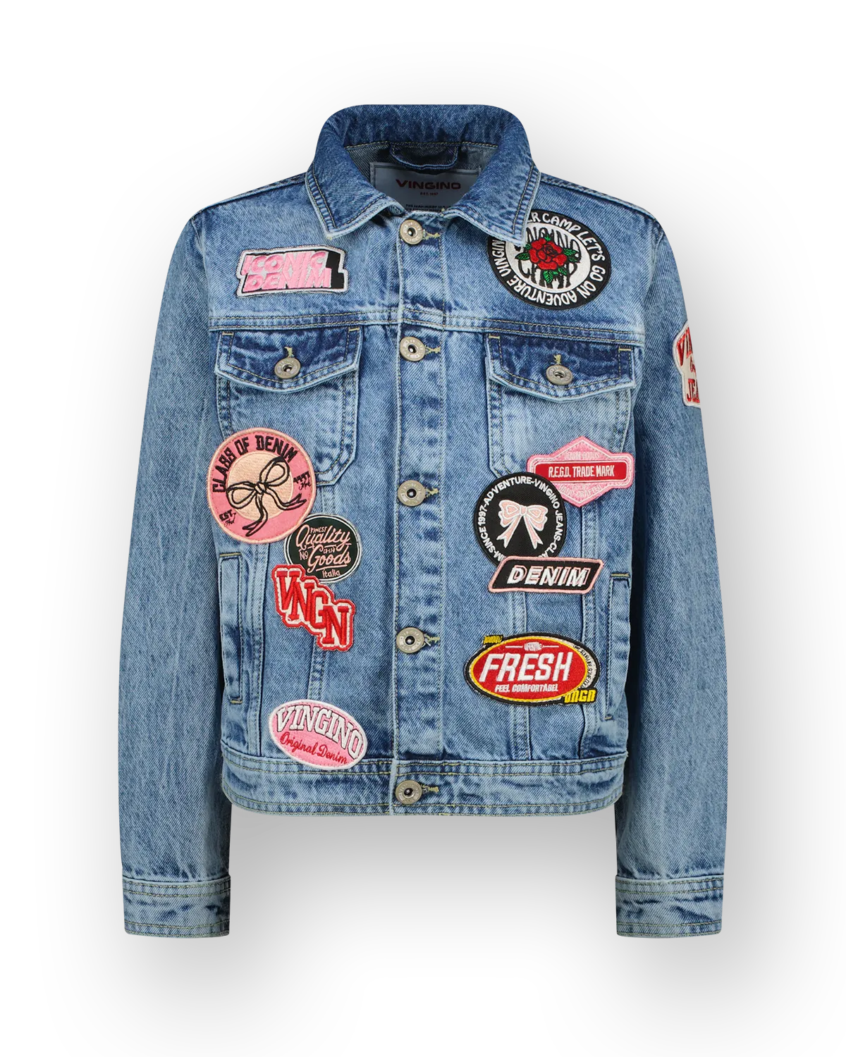 Mädchen Denim Jacke Tillie | Blau