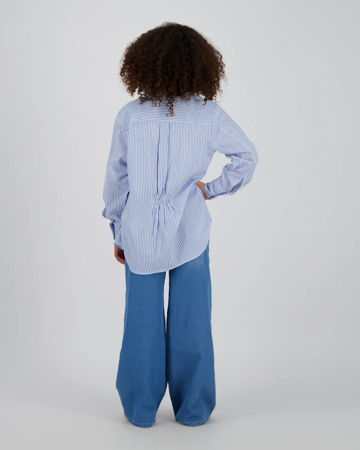 Mädchen Bluse Lotta | Blau