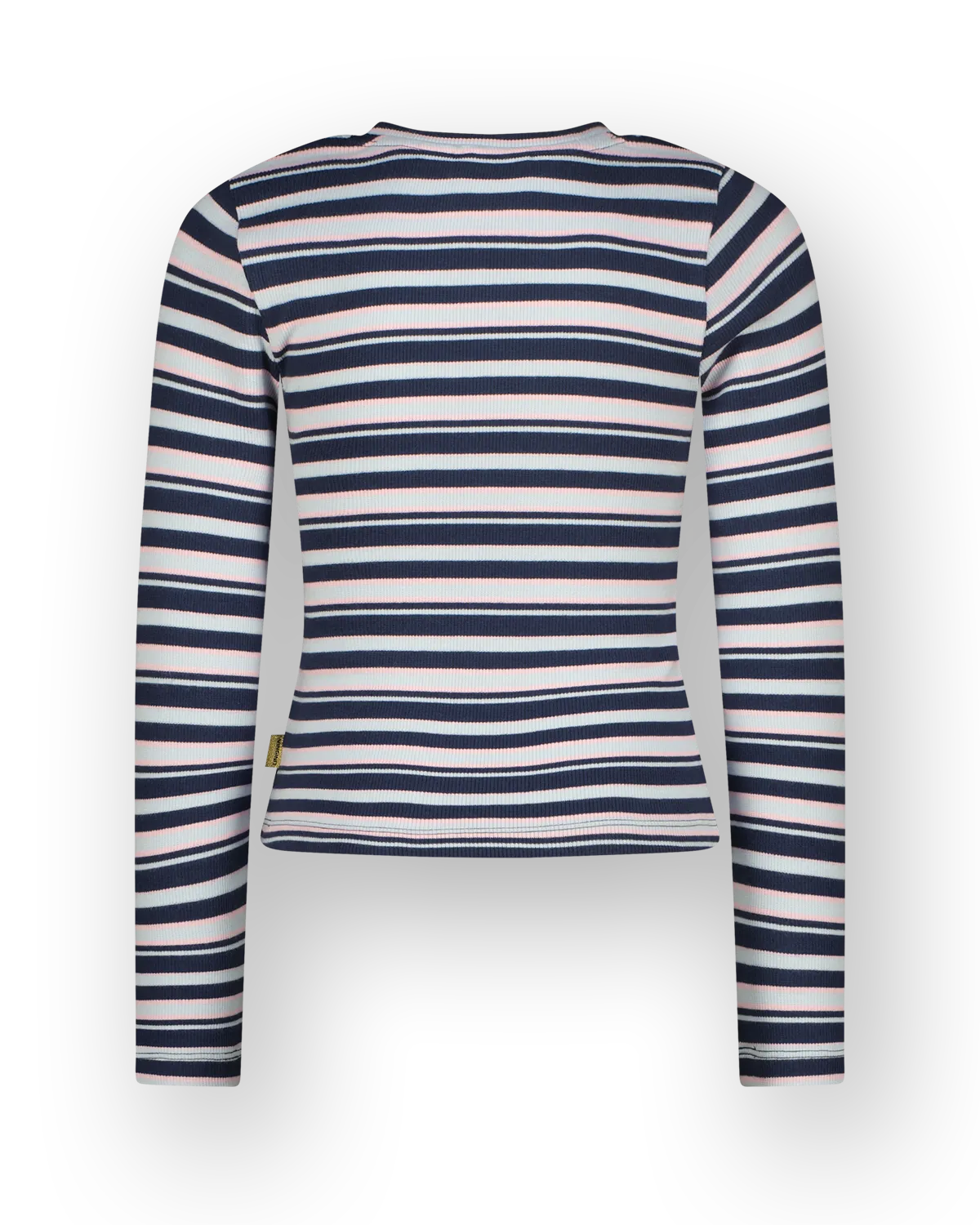 Mädchen T-shirt Basic stripe top | Blau