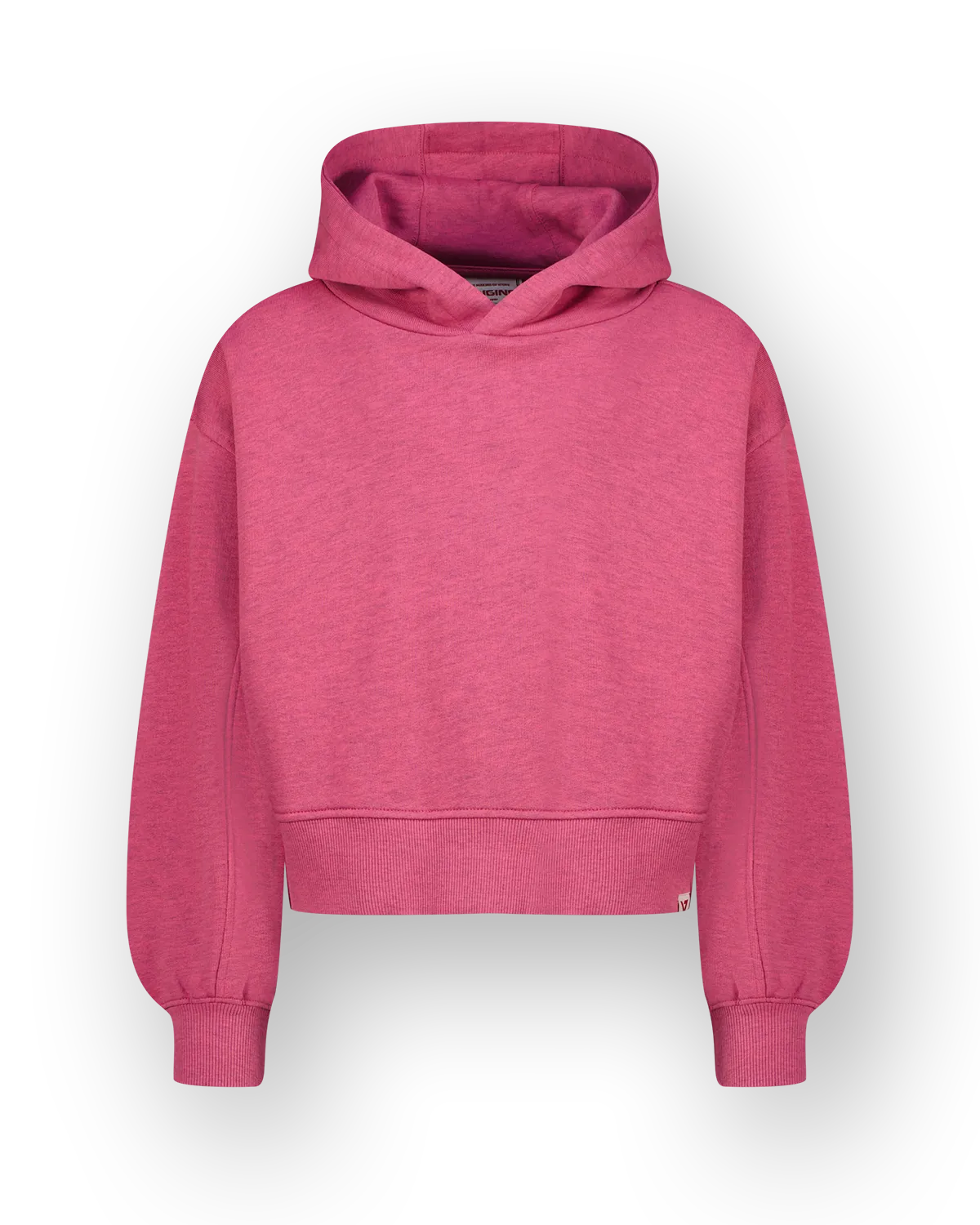 Kapuzenpullover Basic melange