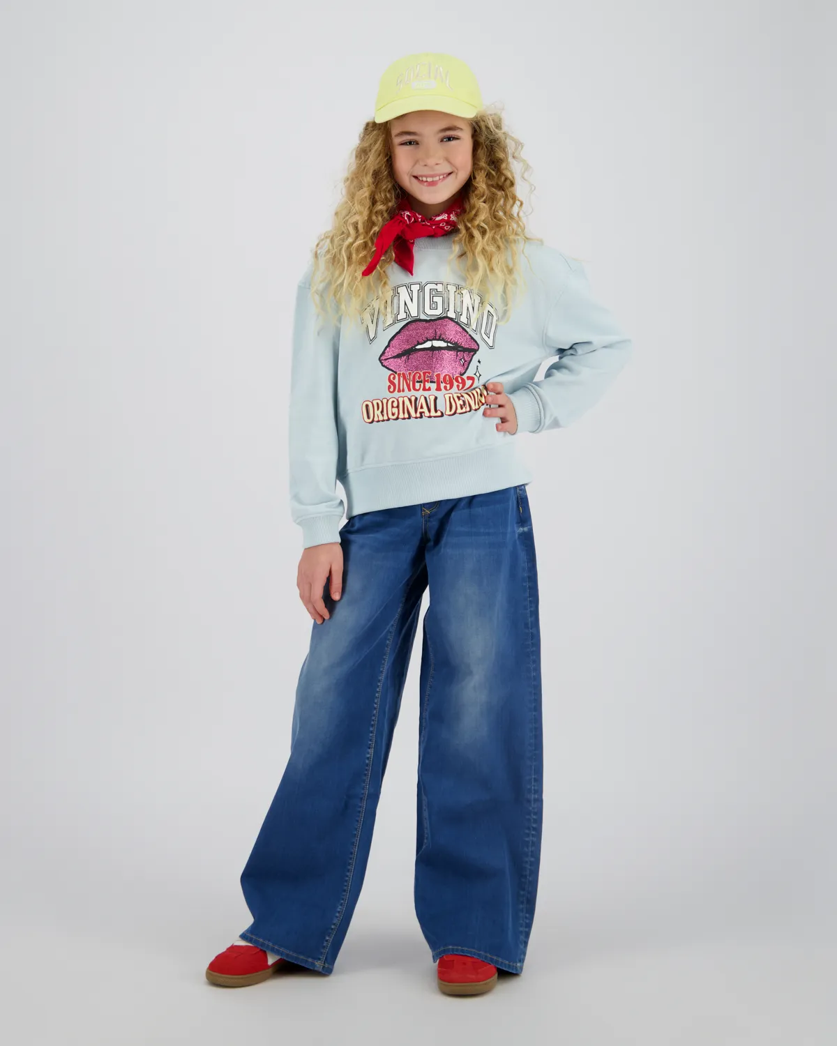 Mädchen Sweatshirt Nisanne | Blau