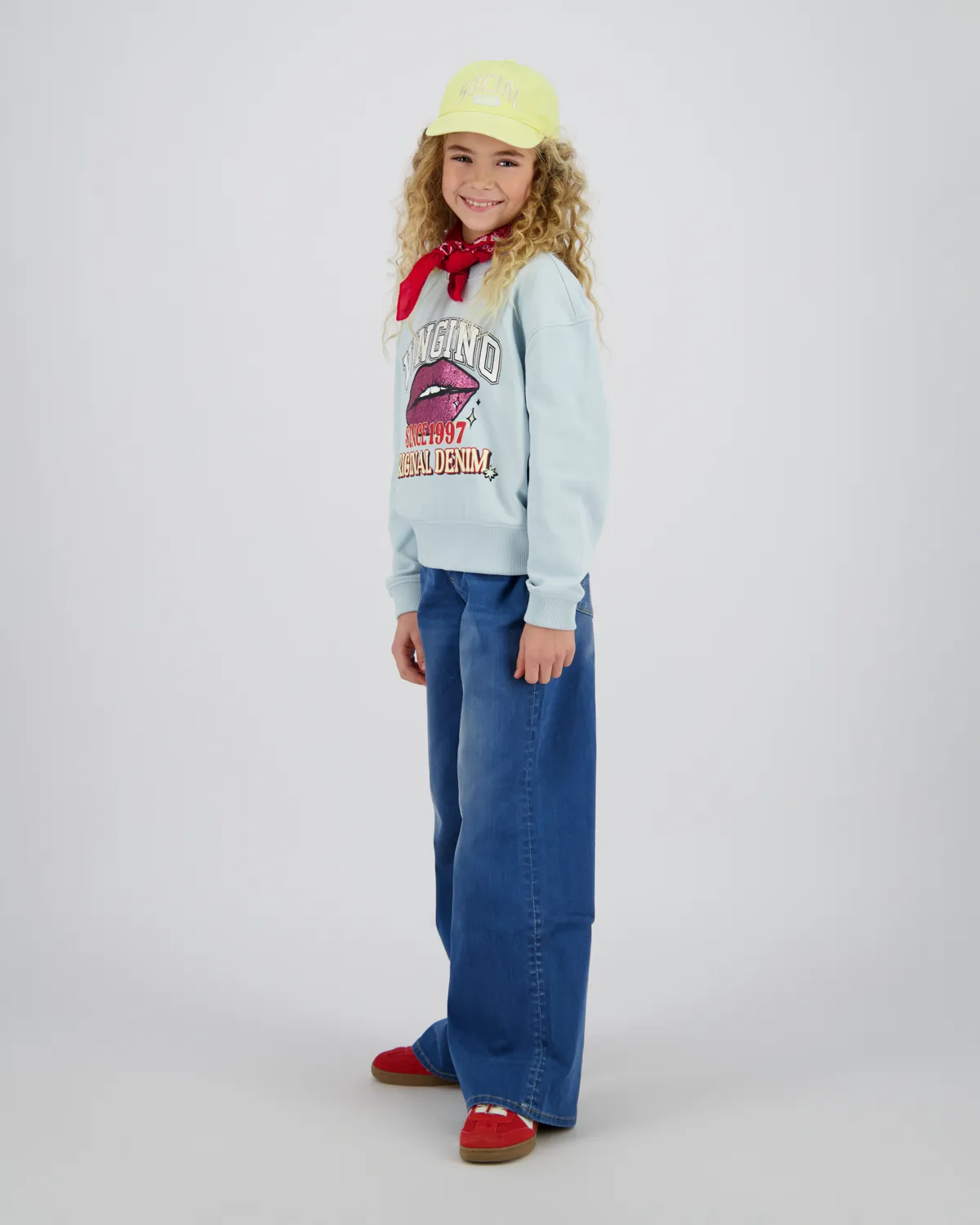 Mädchen Sweatshirt Nisanne | Blau